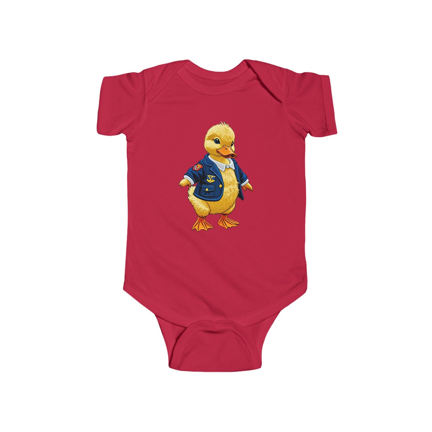 DUCKY DENIM Infant Fine Jersey Bodysuit NB: 0 - 24 mo