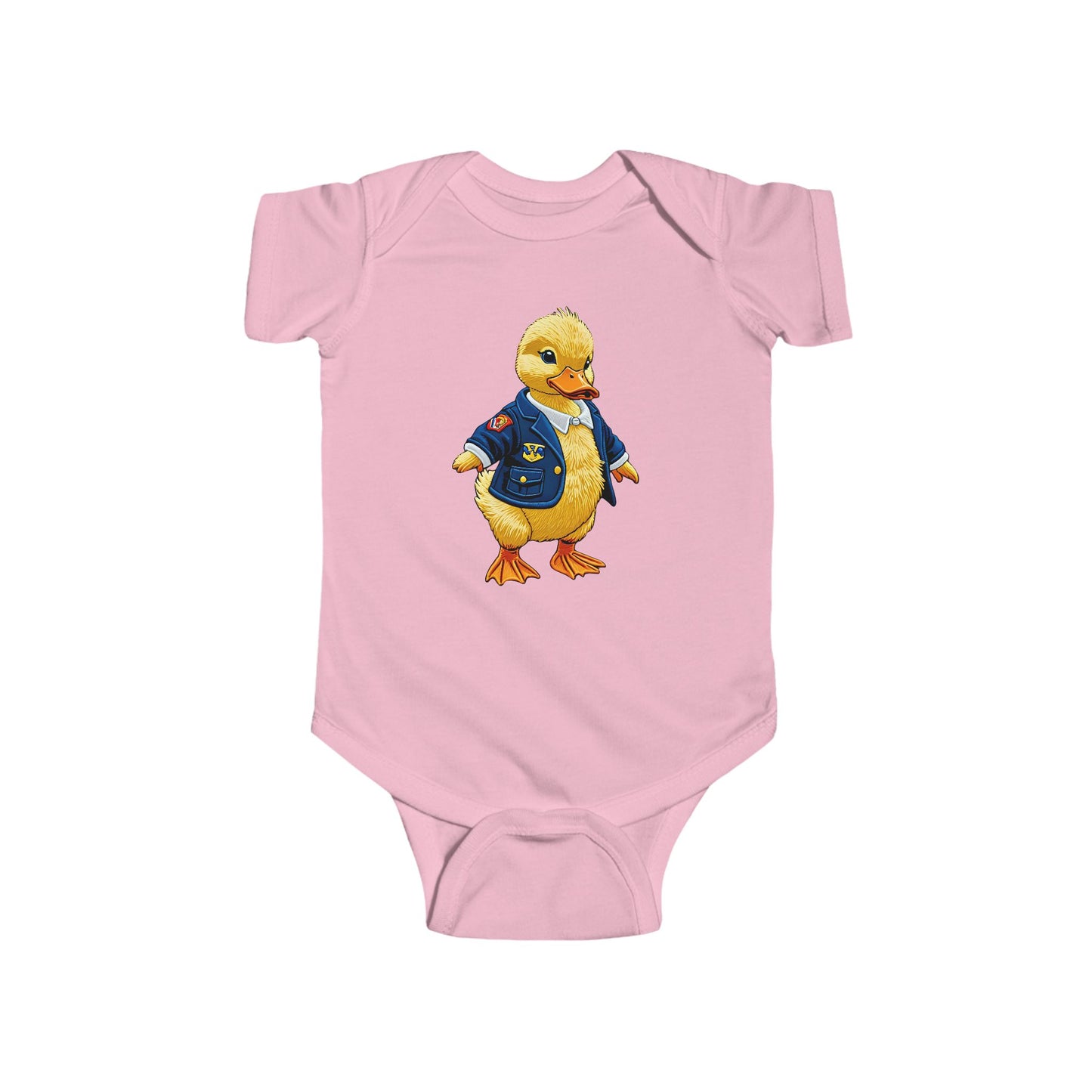 DUCKY DENIM Infant Fine Jersey Bodysuit NB: 0 - 24 mo