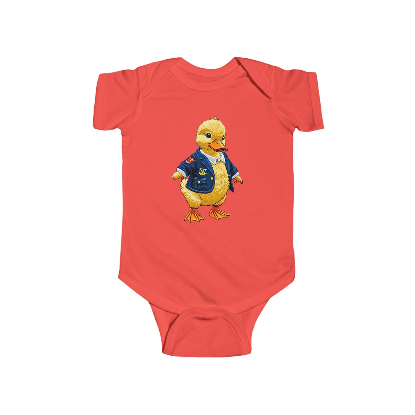 DUCKY DENIM Infant Fine Jersey Bodysuit NB: 0 - 24 mo