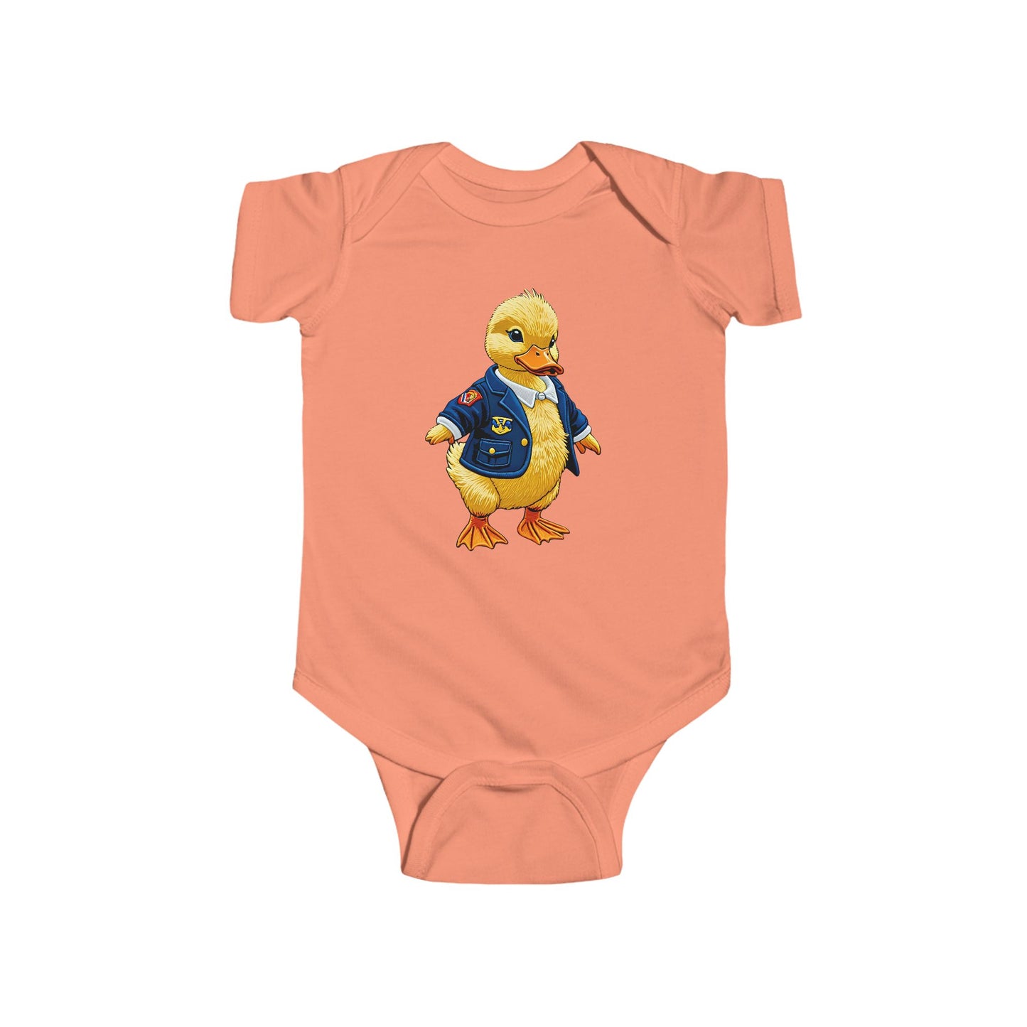 DUCKY DENIM Infant Fine Jersey Bodysuit NB: 0 - 24 mo