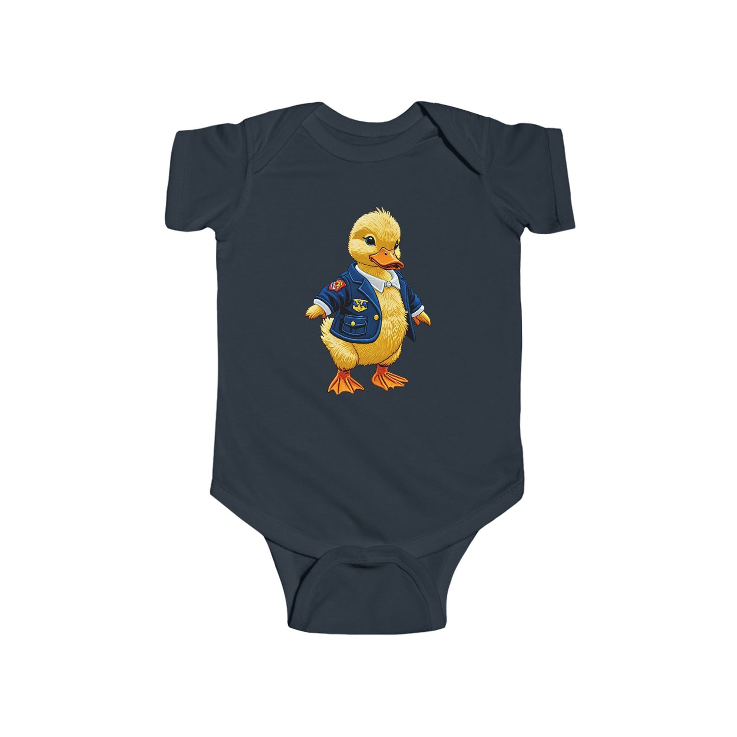 DUCKY DENIM Infant Fine Jersey Bodysuit NB: 0 - 24 mo