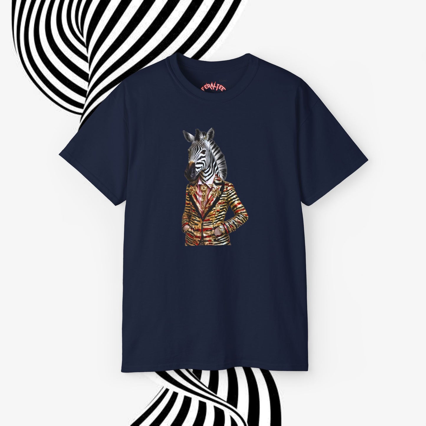 STRIPES -Camiseta Unisex de Algodón Ultrafino