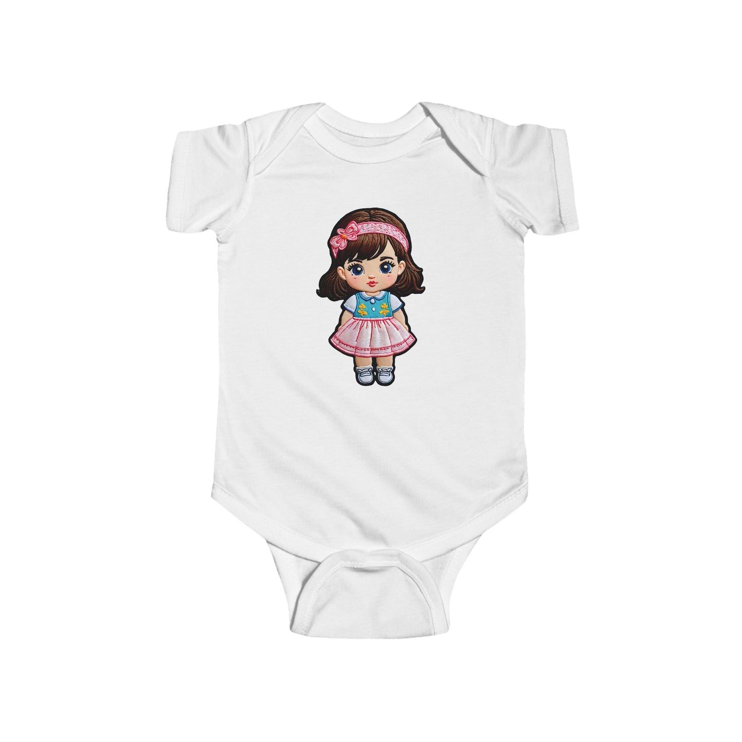 EMILY Infant Fine Jersey Bodysuit NB: 0-24 mos