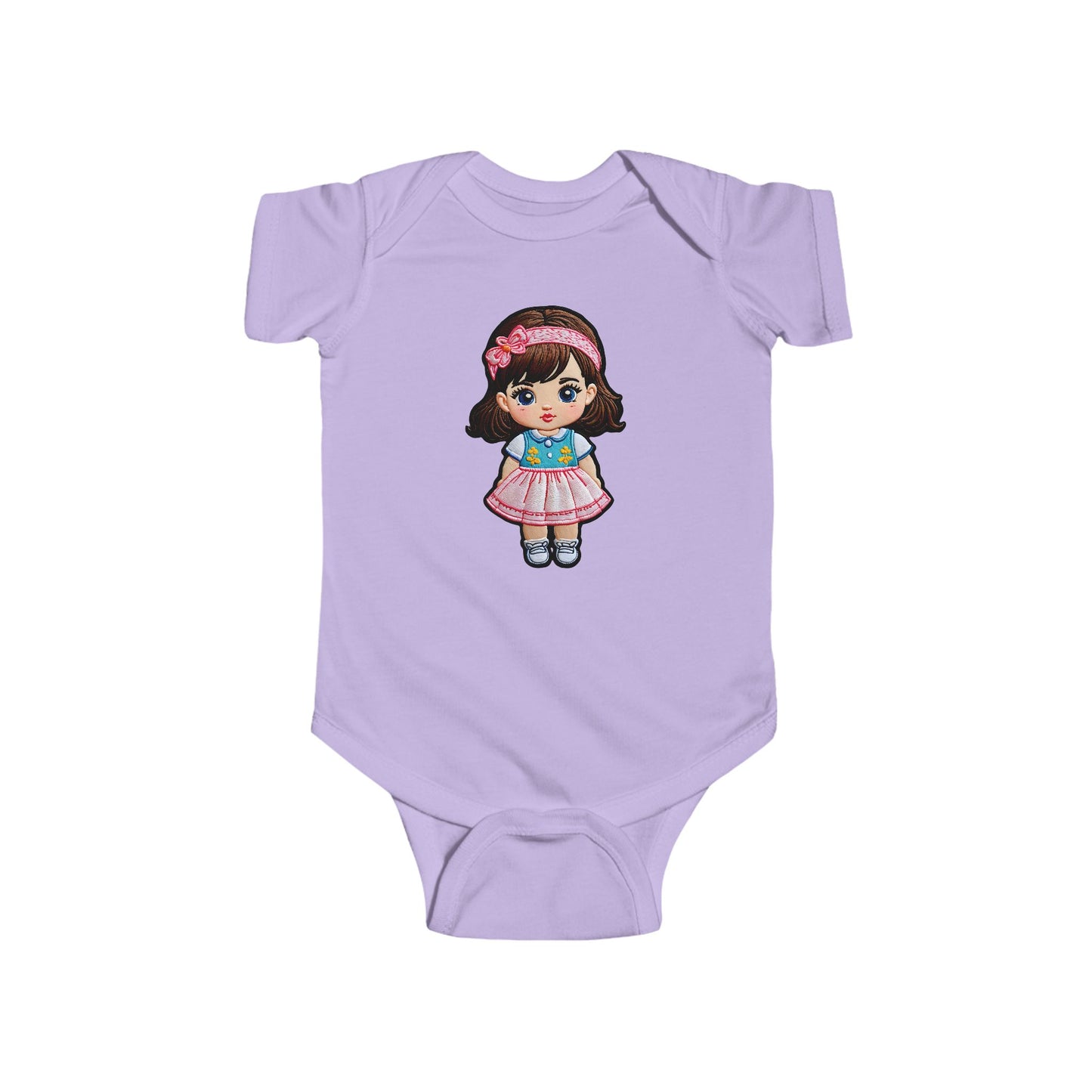 EMILY Infant Fine Jersey Bodysuit NB: 0-24 mos