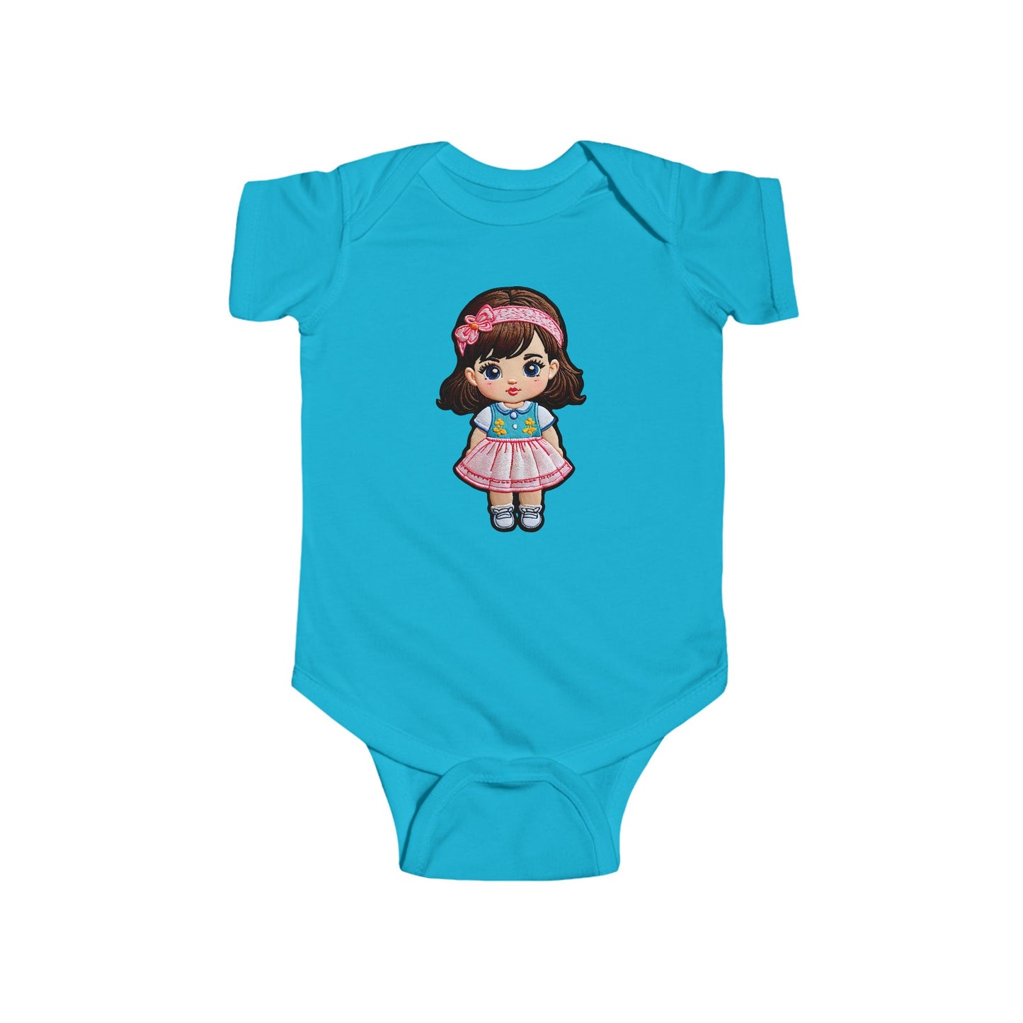 EMILY Infant Fine Jersey Bodysuit NB: 0-24 mos