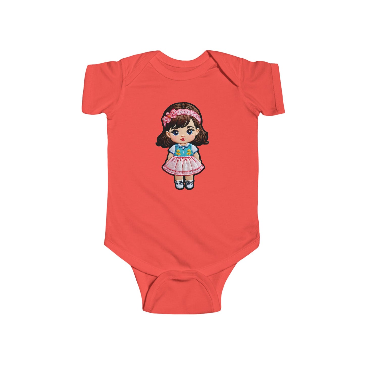EMILY Infant Fine Jersey Bodysuit NB: 0-24 mos