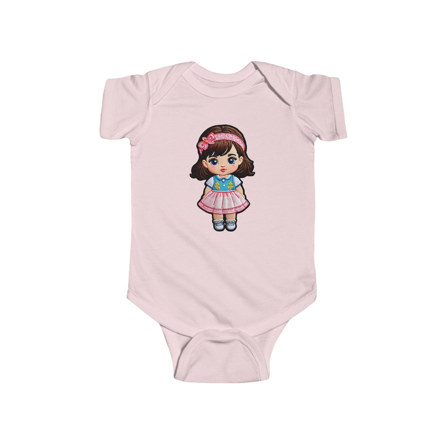 EMILY Infant Fine Jersey Bodysuit NB: 0-24 mos