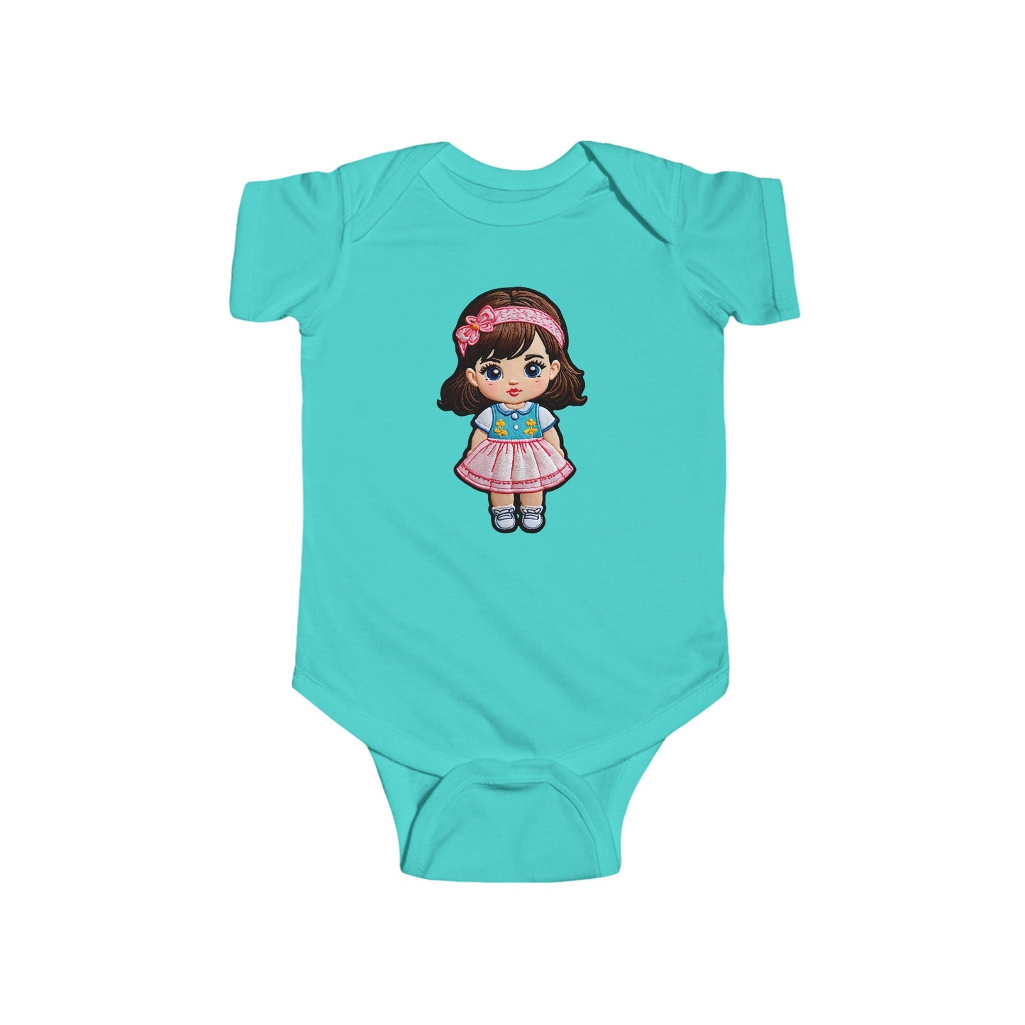 EMILY Infant Fine Jersey Bodysuit NB: 0-24 mos