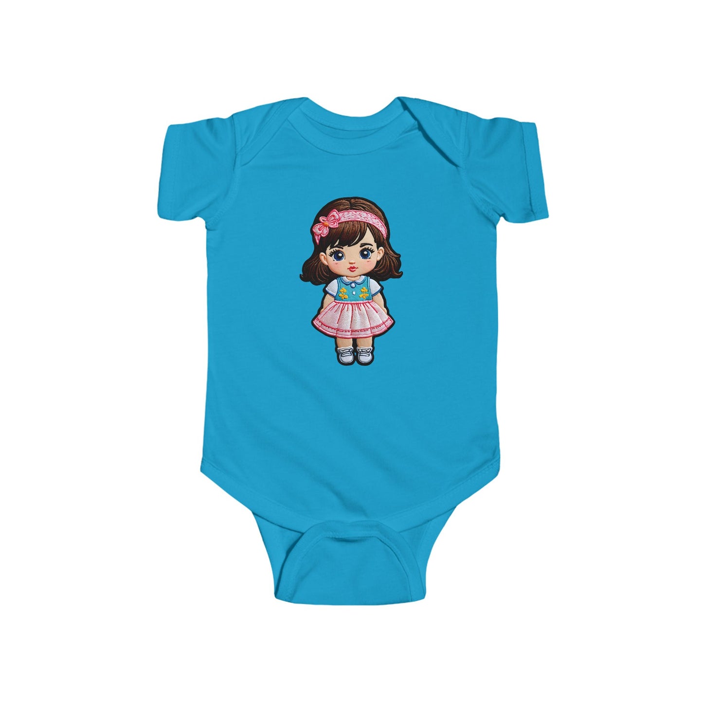 EMILY Infant Fine Jersey Bodysuit NB: 0-24 mos