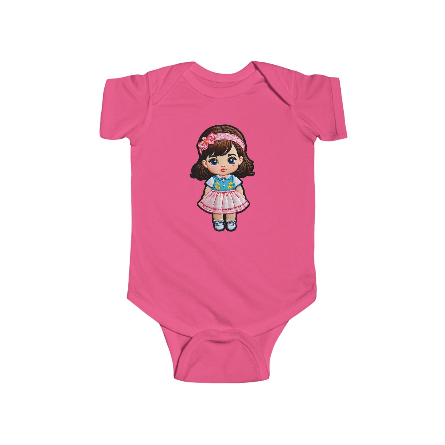 EMILY Infant Fine Jersey Bodysuit NB: 0-24 mos