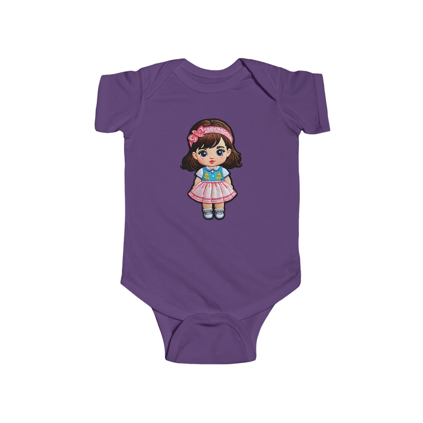 EMILY Infant Fine Jersey Bodysuit NB: 0-24 mos