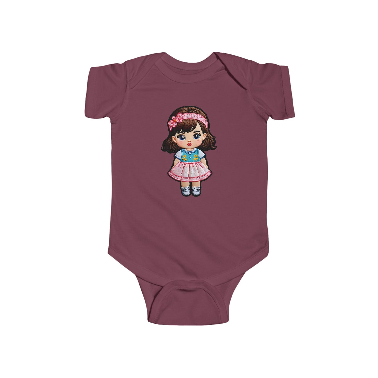 EMILY Infant Fine Jersey Bodysuit NB: 0-24 mos