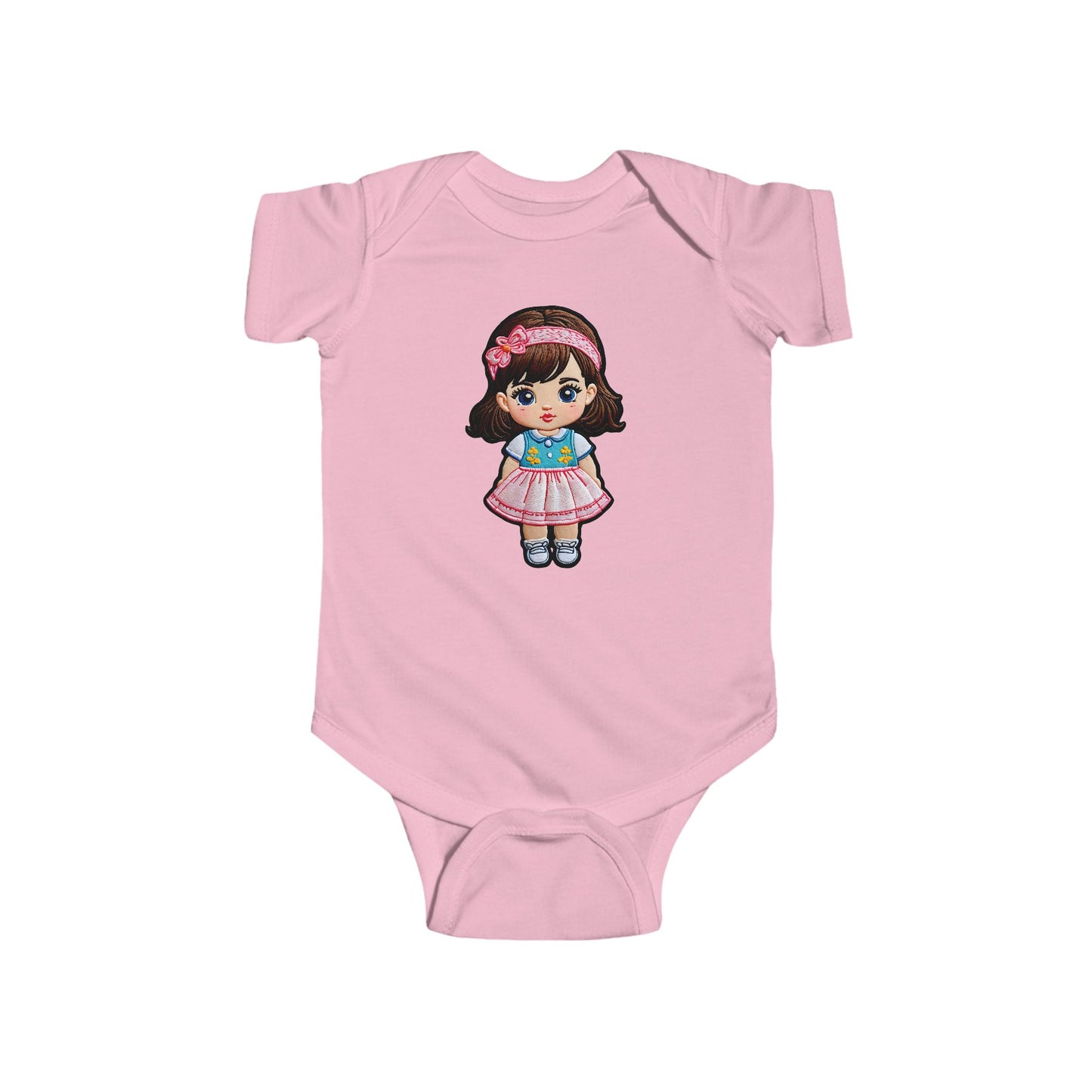 EMILY Infant Fine Jersey Bodysuit NB: 0-24 mos
