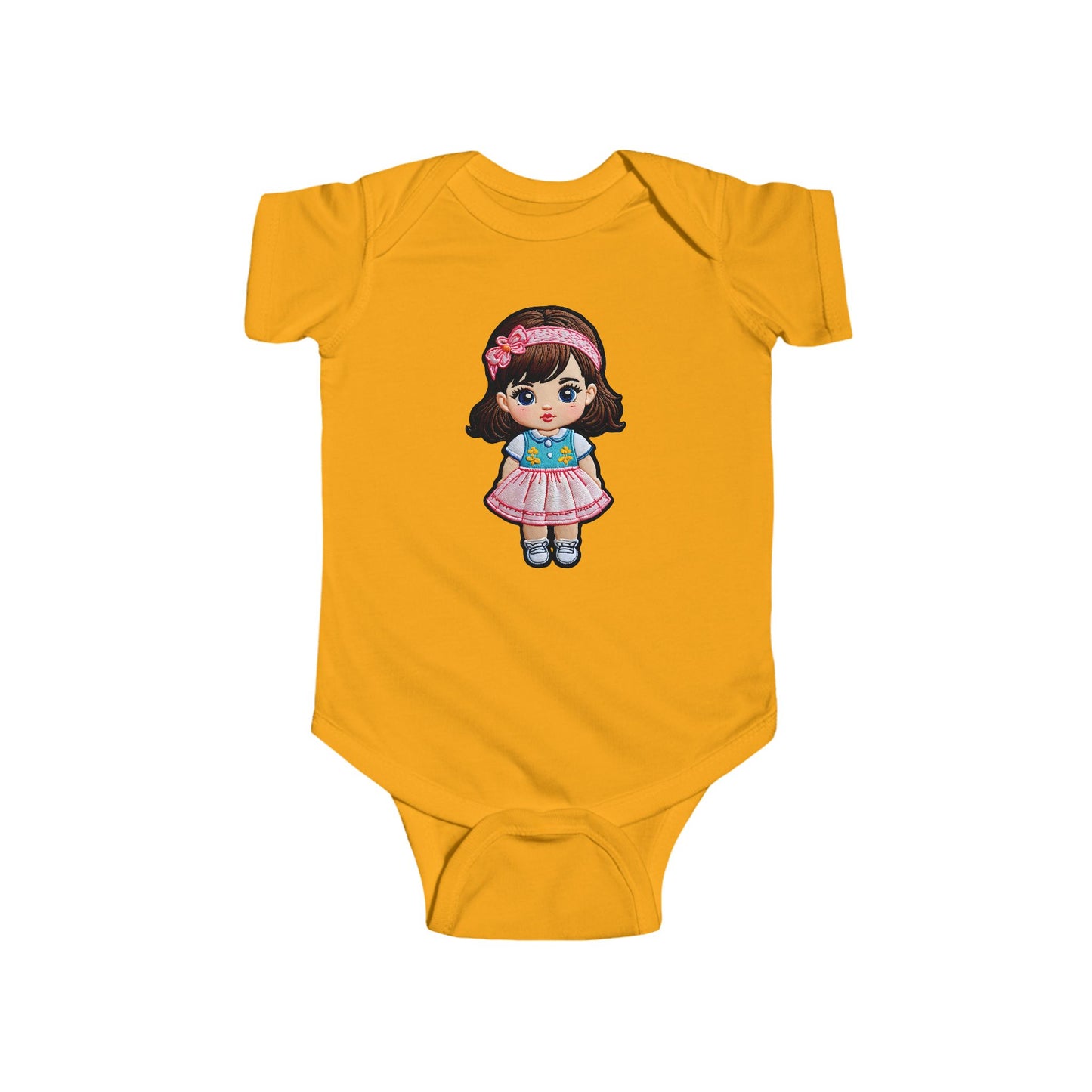 EMILY Infant Fine Jersey Bodysuit NB: 0-24 mos