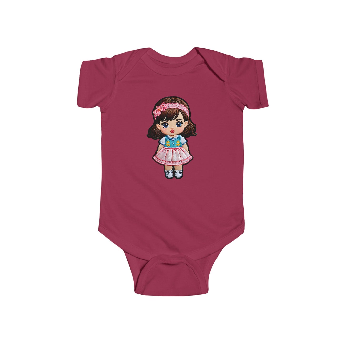 EMILY Infant Fine Jersey Bodysuit NB: 0-24 mos
