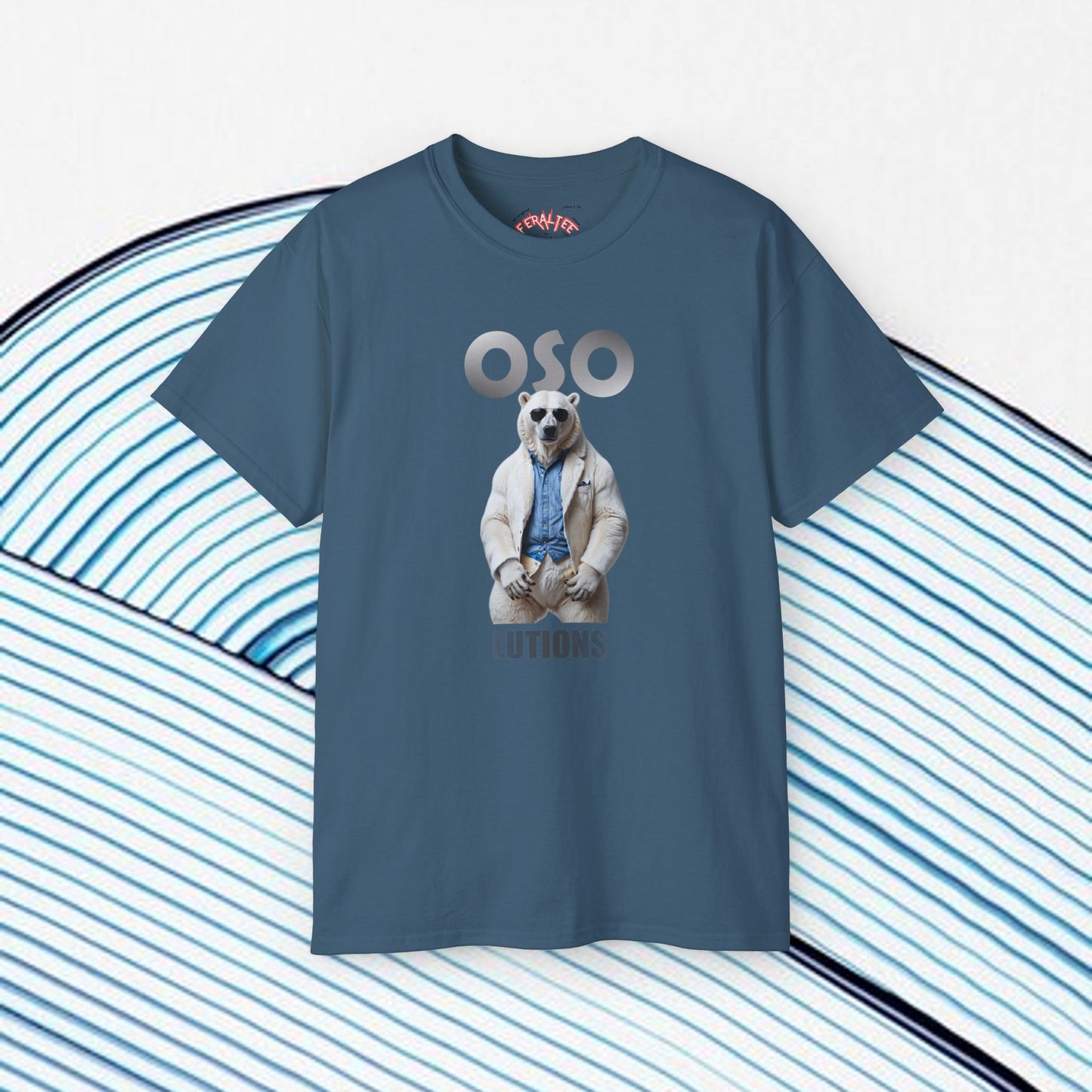 OSO-LUTIONS- Camiseta Unisex de Algodón Ultra Suave