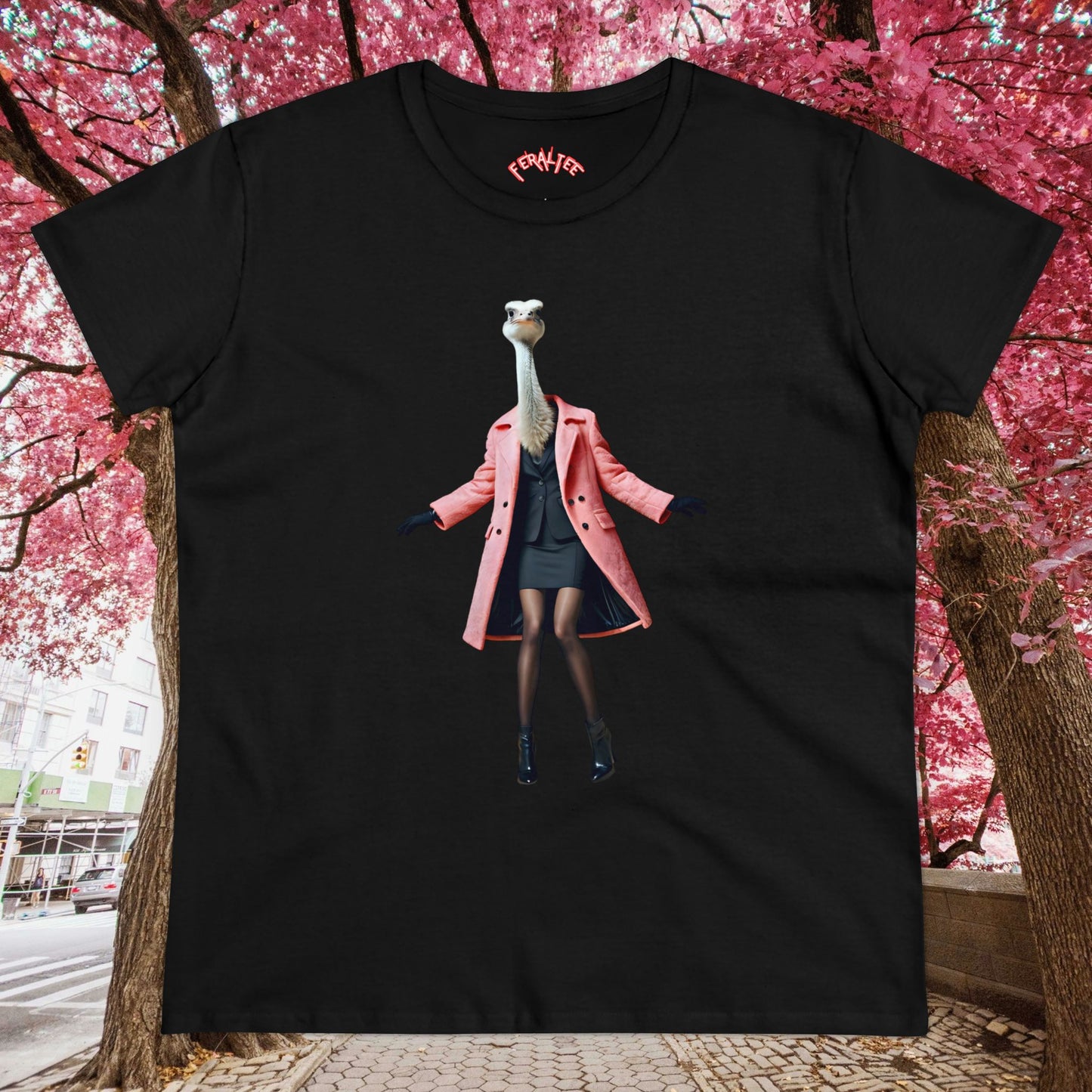 DUCHESS Women's Midweight Cotton Tee