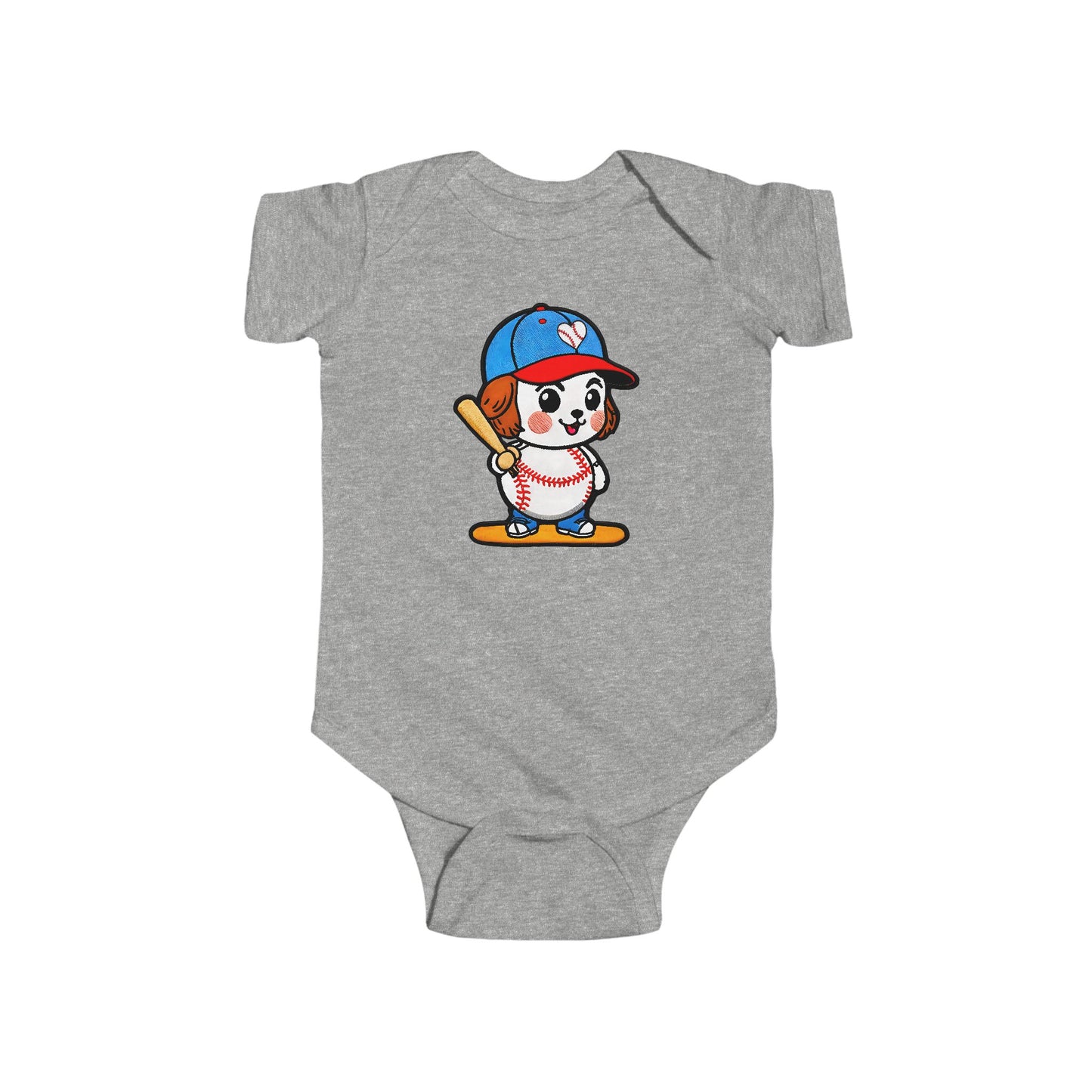 PEANUT Infant Fine Jersey Bodysuit NB: 0 - 24 mo