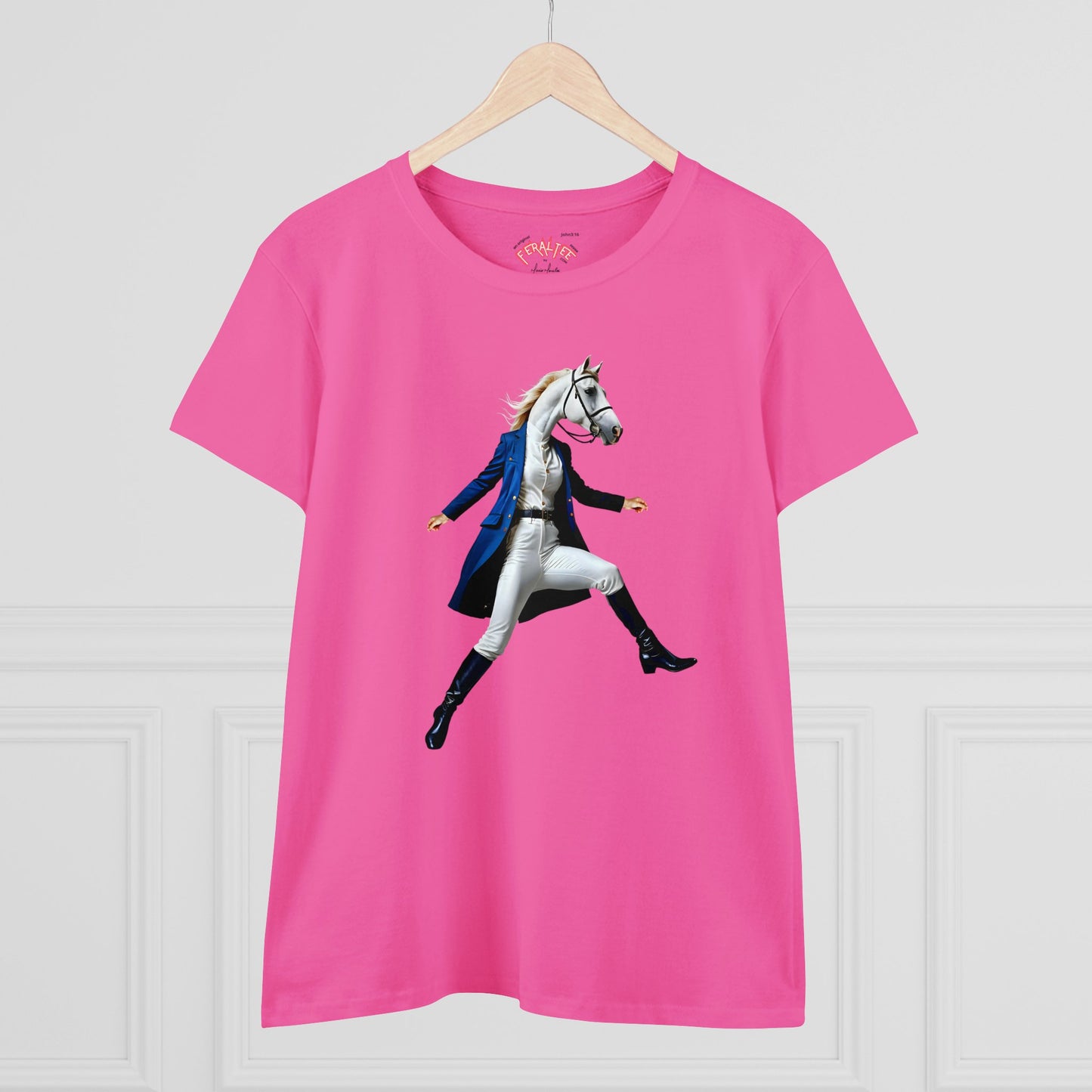 BELLE Women's Midweight Cotton Tee
