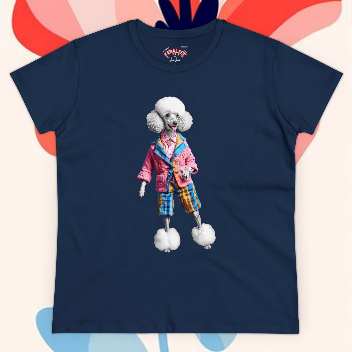 Camiseta de algodón de peso medio para mujer CHIENNE