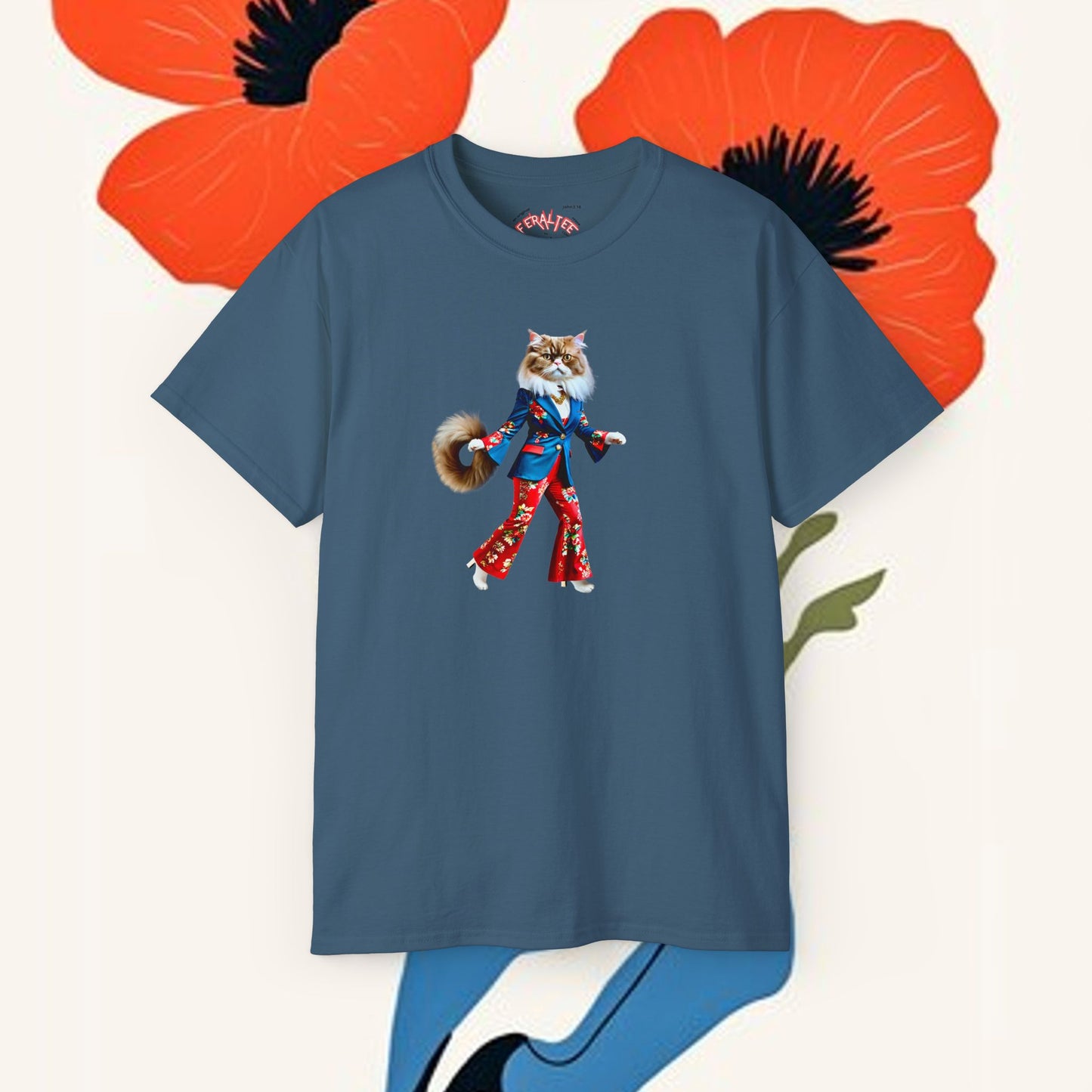 PURRR-FECT- Camiseta Unisex de Algodón Ultrafino
