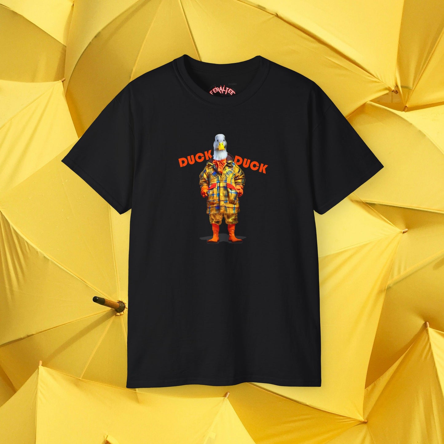 DUCK DUCK GOOSE- Camiseta Unisex de Algodón Ultra Suave