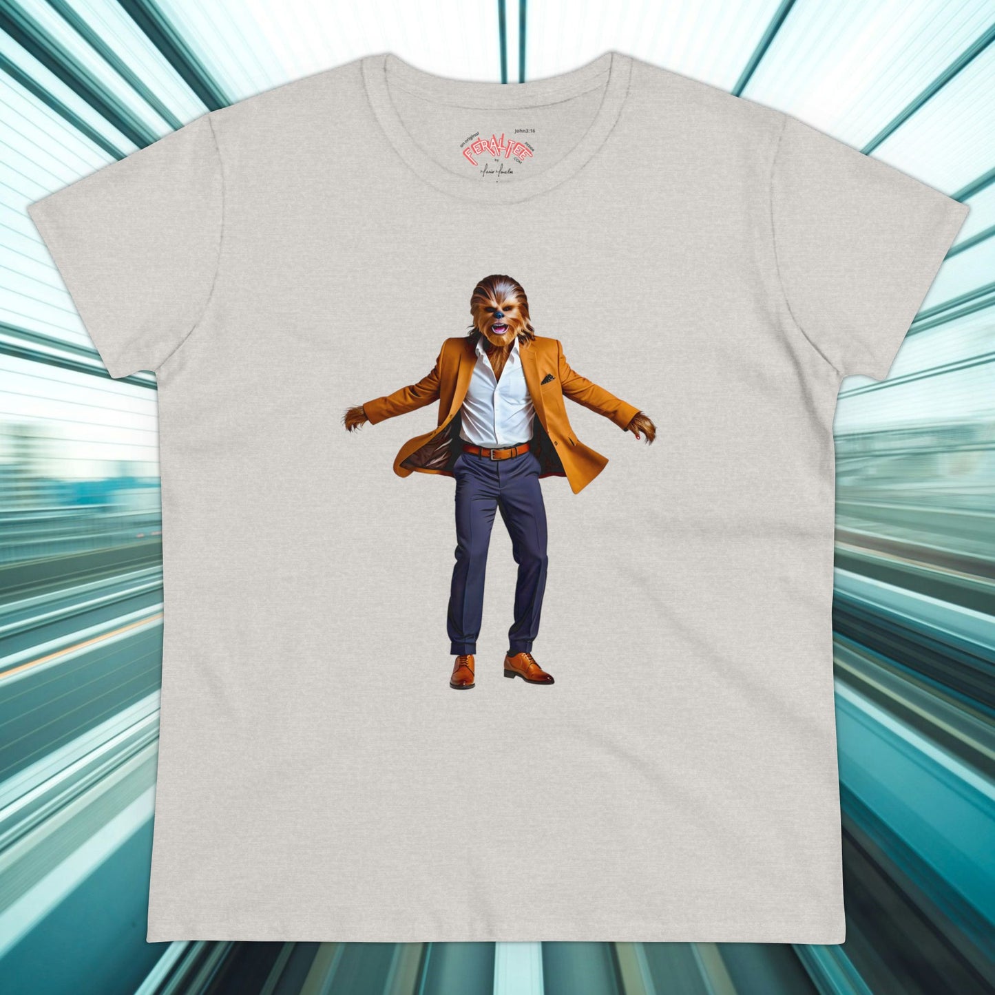 Camiseta de algodón de peso medio para mujer de BACCA