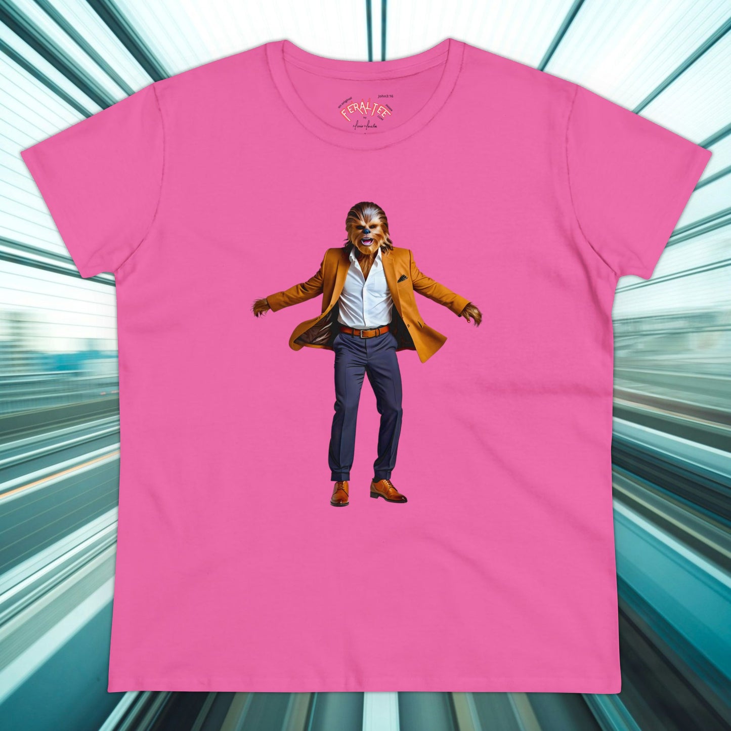 Camiseta de algodón de peso medio para mujer de BACCA