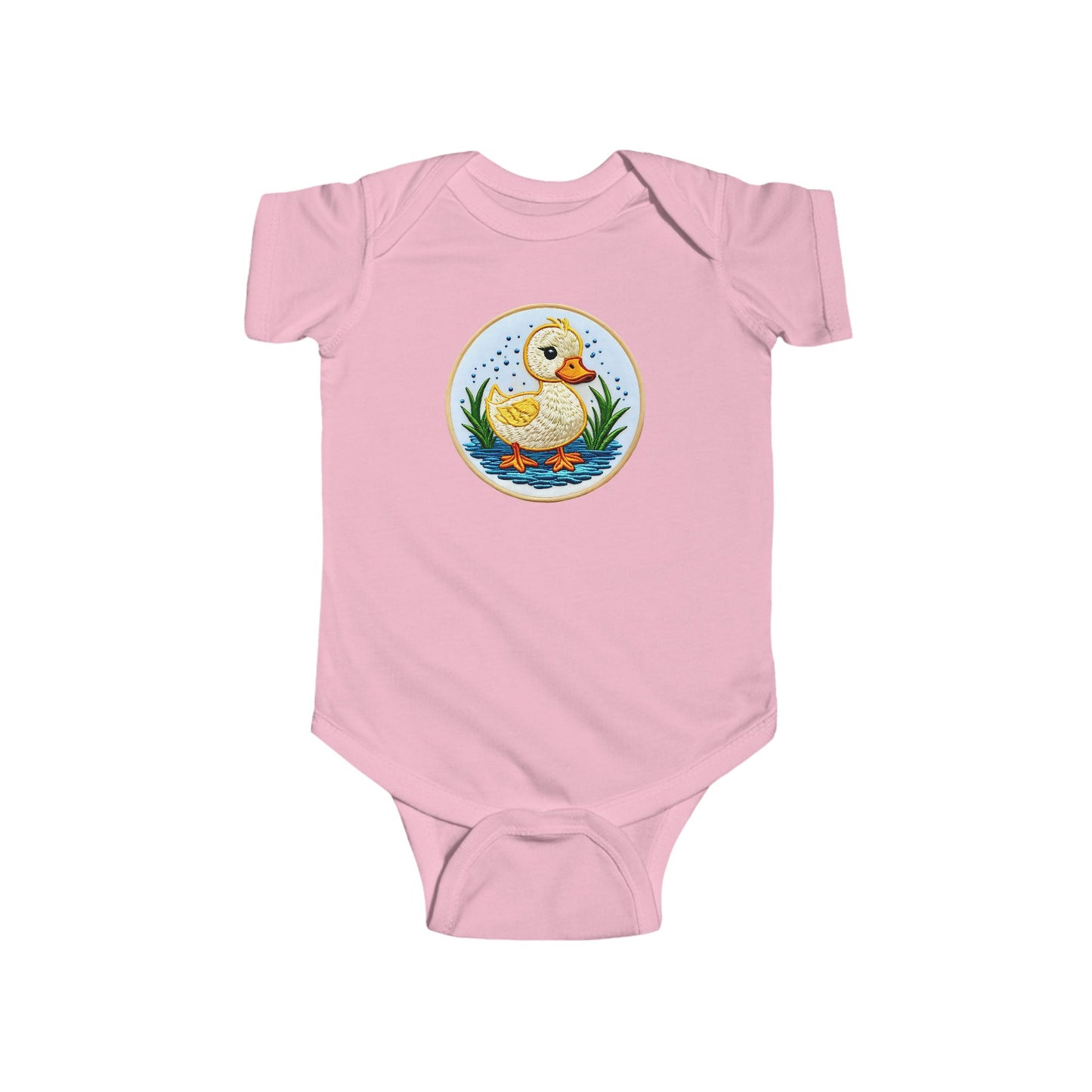 DUCKY CAMEO Infant Fine Jersey Bodysuit NB: 0 - 24 mo