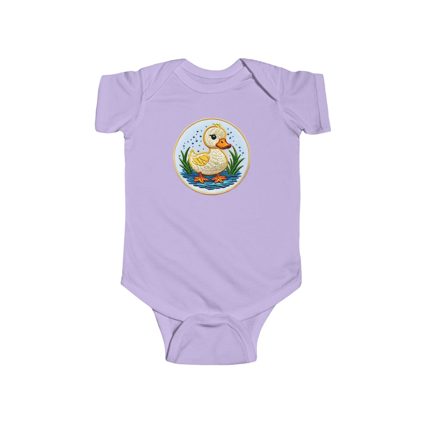 DUCKY CAMEO Infant Fine Jersey Bodysuit NB: 0 - 24 mo