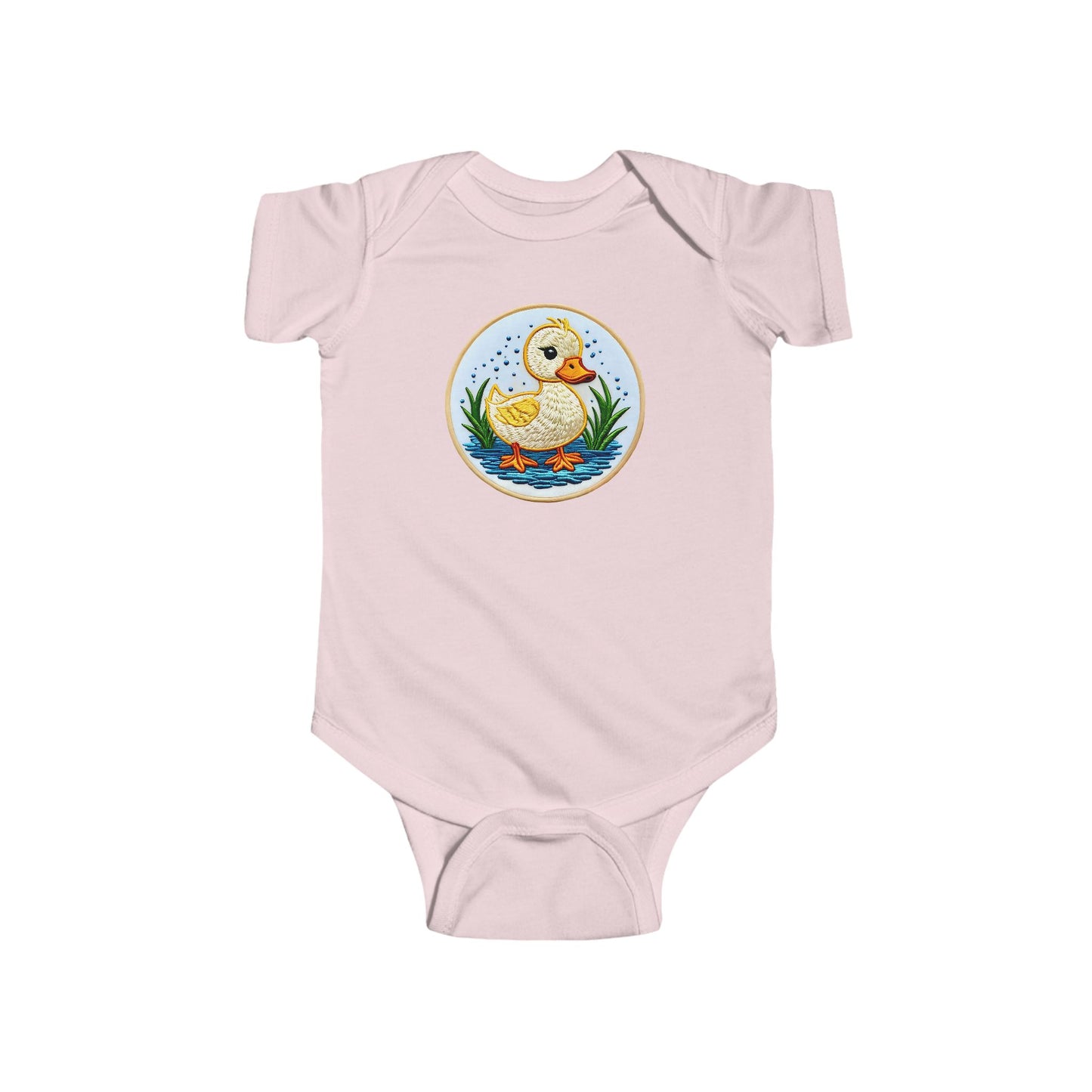 DUCKY CAMEO Infant Fine Jersey Bodysuit NB: 0 - 24 mo