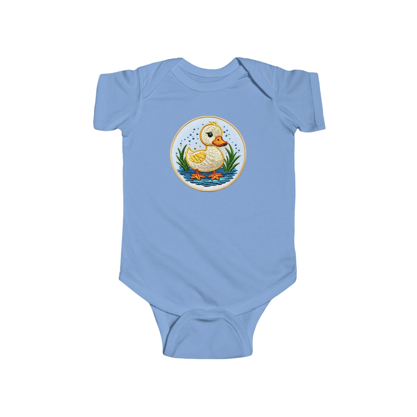 DUCKY CAMEO Infant Fine Jersey Bodysuit NB: 0 - 24 mo