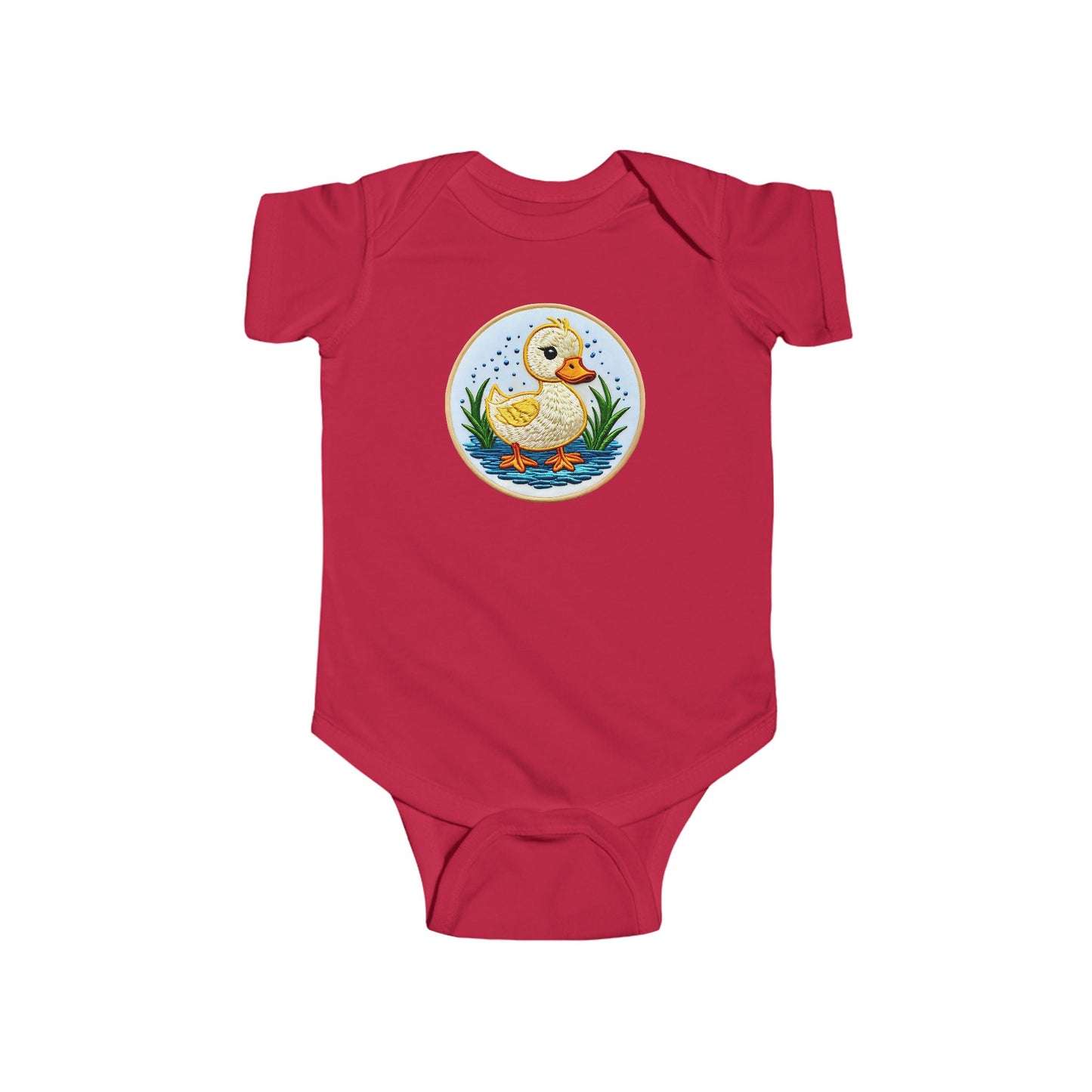 DUCKY CAMEO Infant Fine Jersey Bodysuit NB: 0 - 24 mo