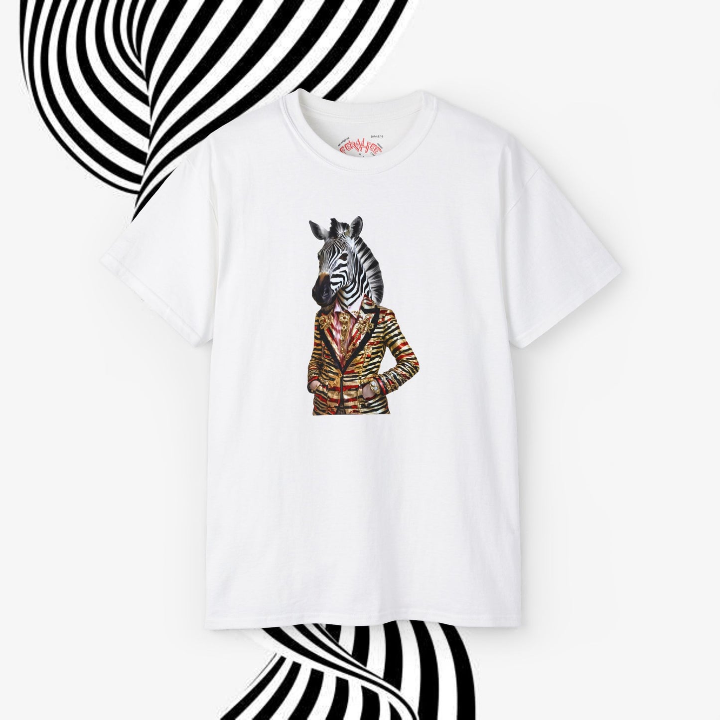 STRIPES -Camiseta Unisex de Algodón Ultrafino