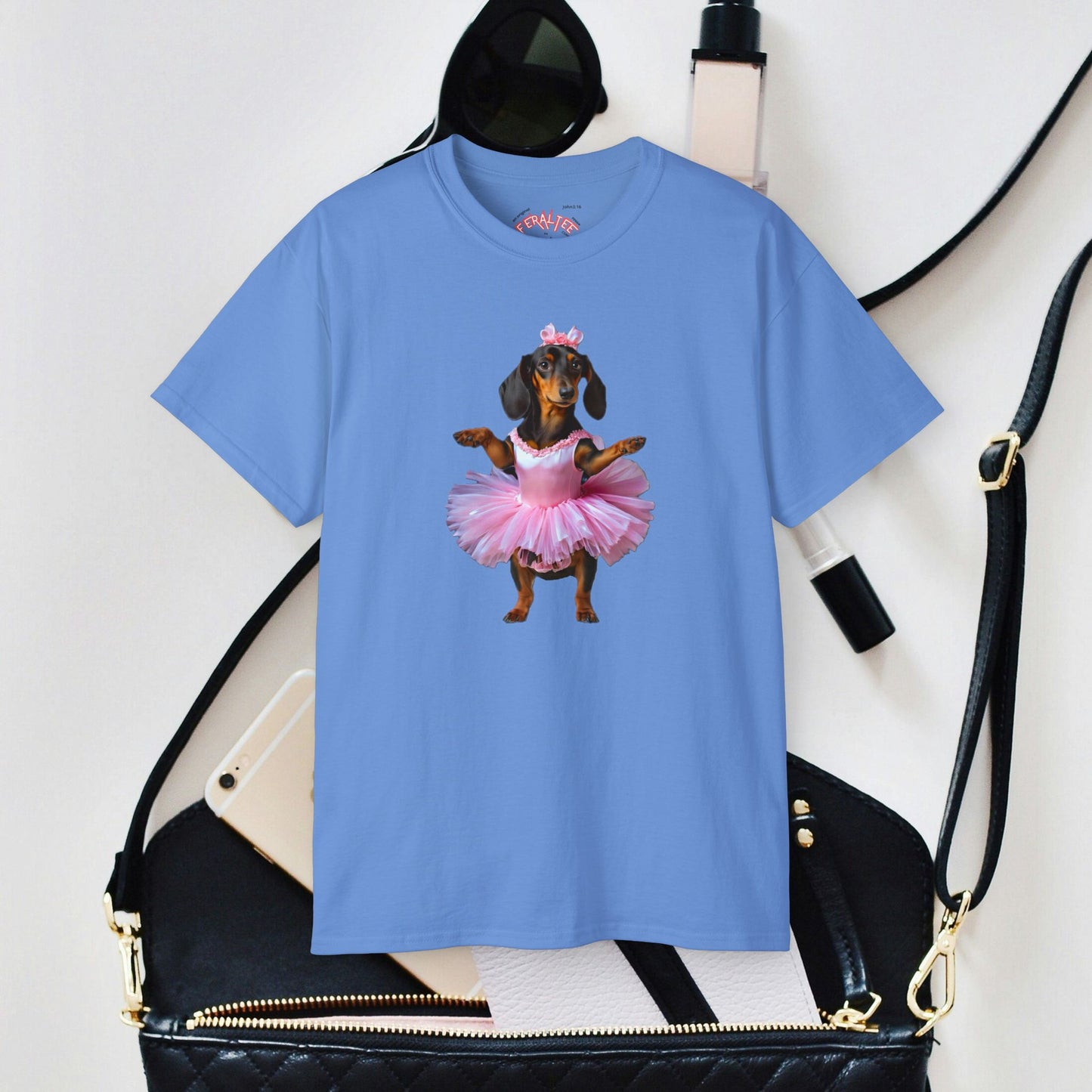 DASCHER- Camiseta Unisex de Algodón Ultra Fino