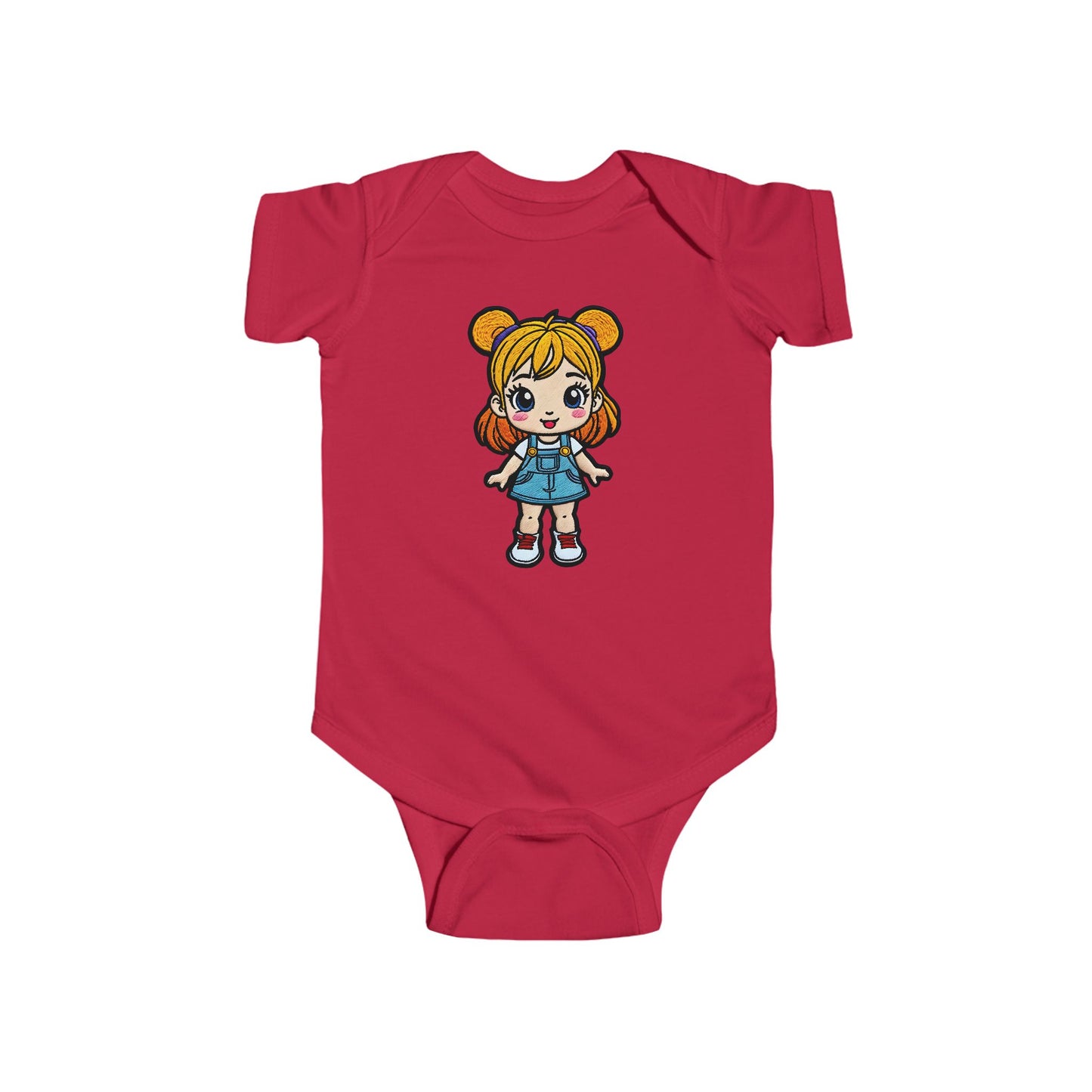 CHLOE Infant Fine Jersey Bodysuit NB: 0-24 mos