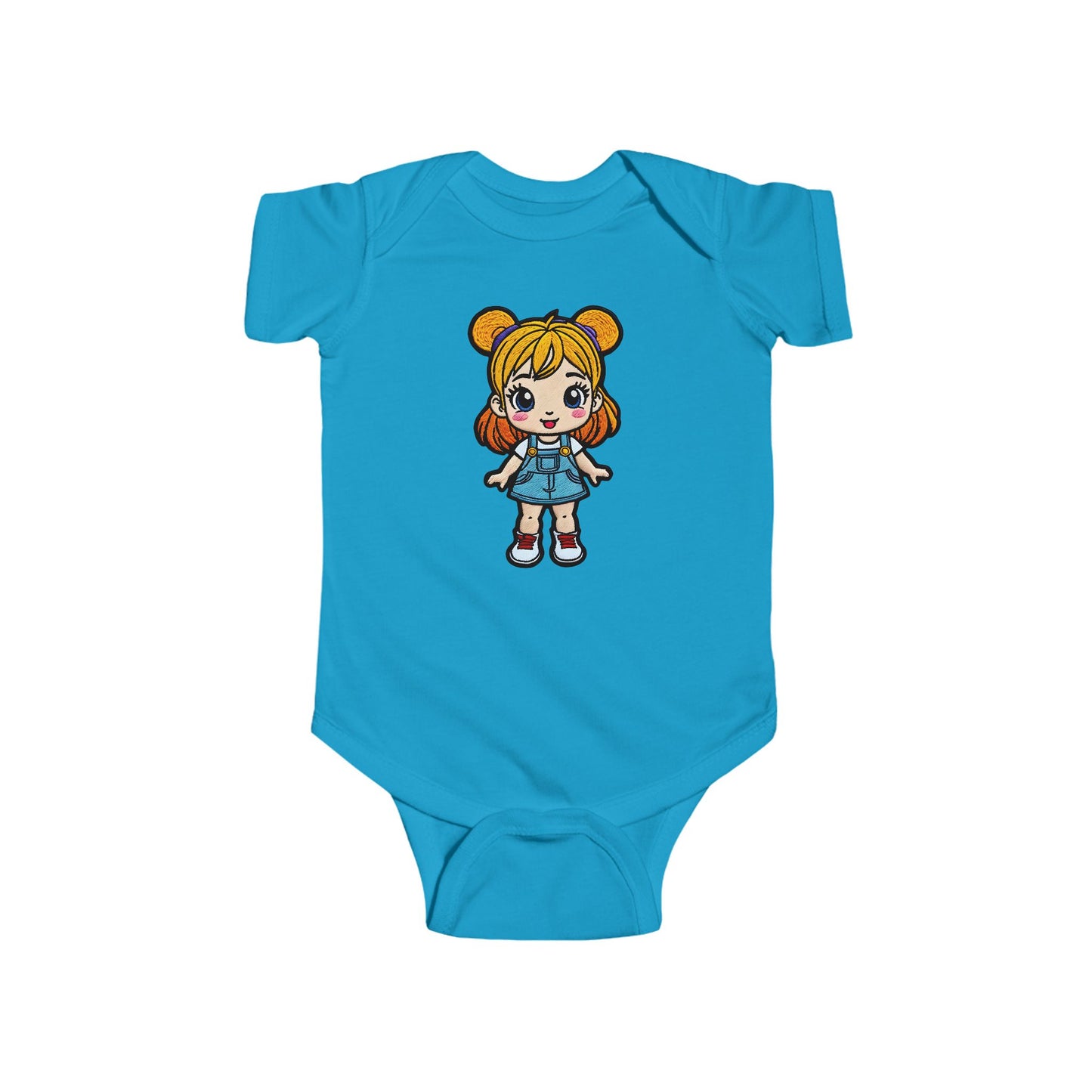 CHLOE Infant Fine Jersey Bodysuit NB: 0-24 mos