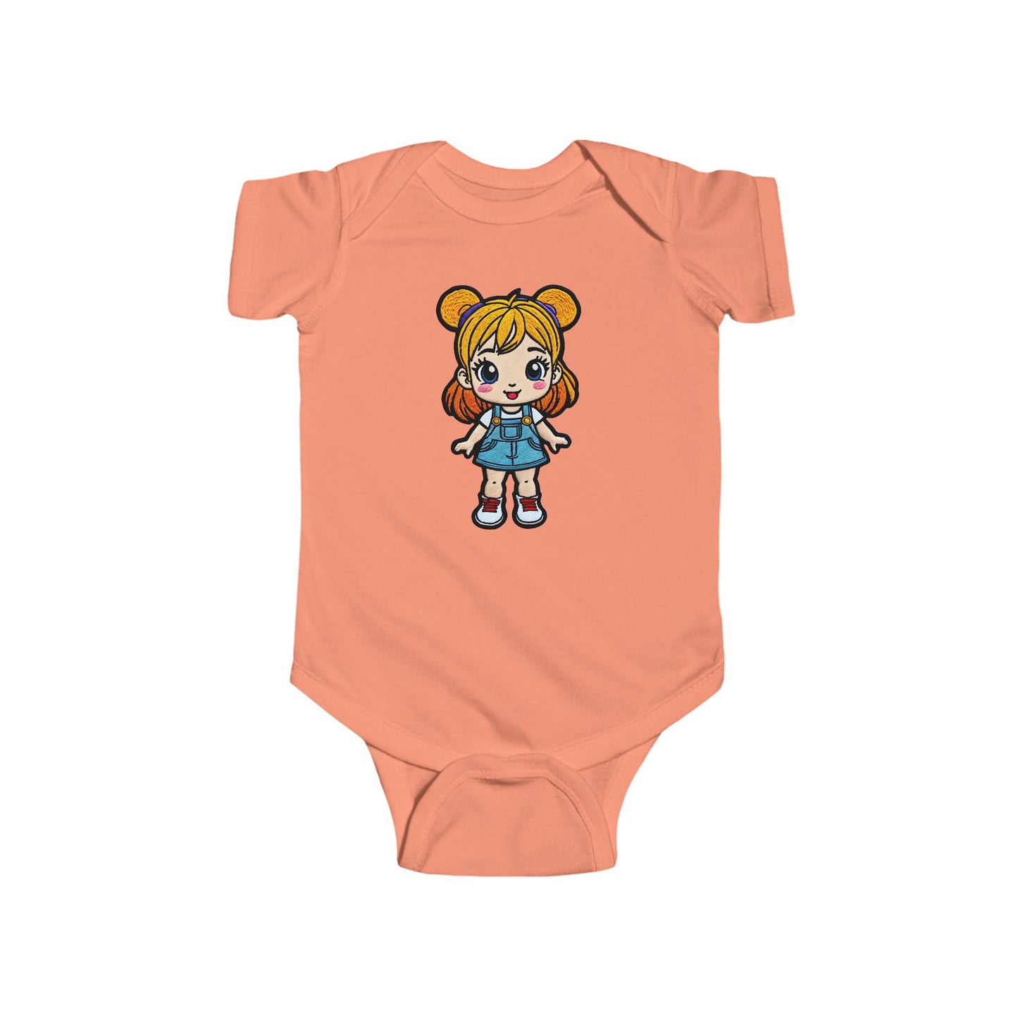 CHLOE Infant Fine Jersey Bodysuit NB: 0-24 mos