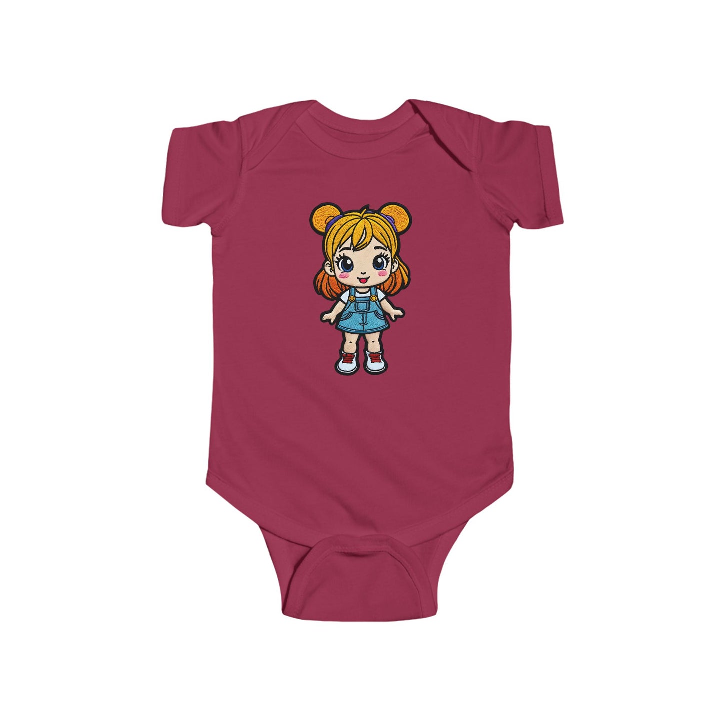 CHLOE Infant Fine Jersey Bodysuit NB: 0-24 mos
