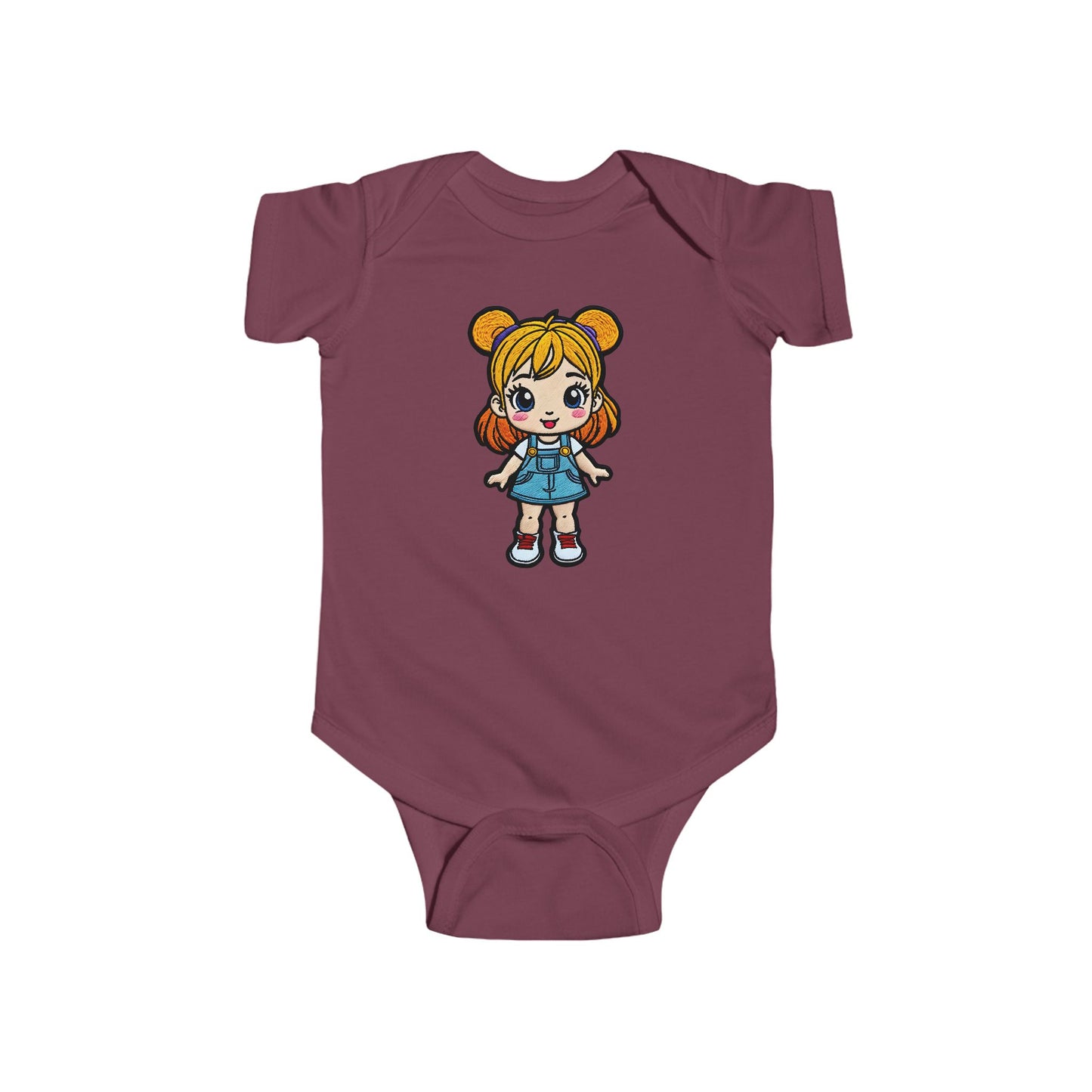 CHLOE Infant Fine Jersey Bodysuit NB: 0-24 mos