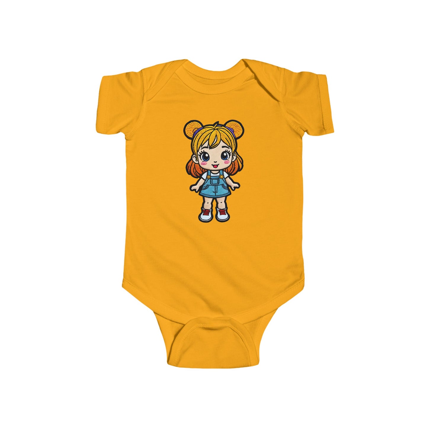 CHLOE Infant Fine Jersey Bodysuit NB: 0-24 mos