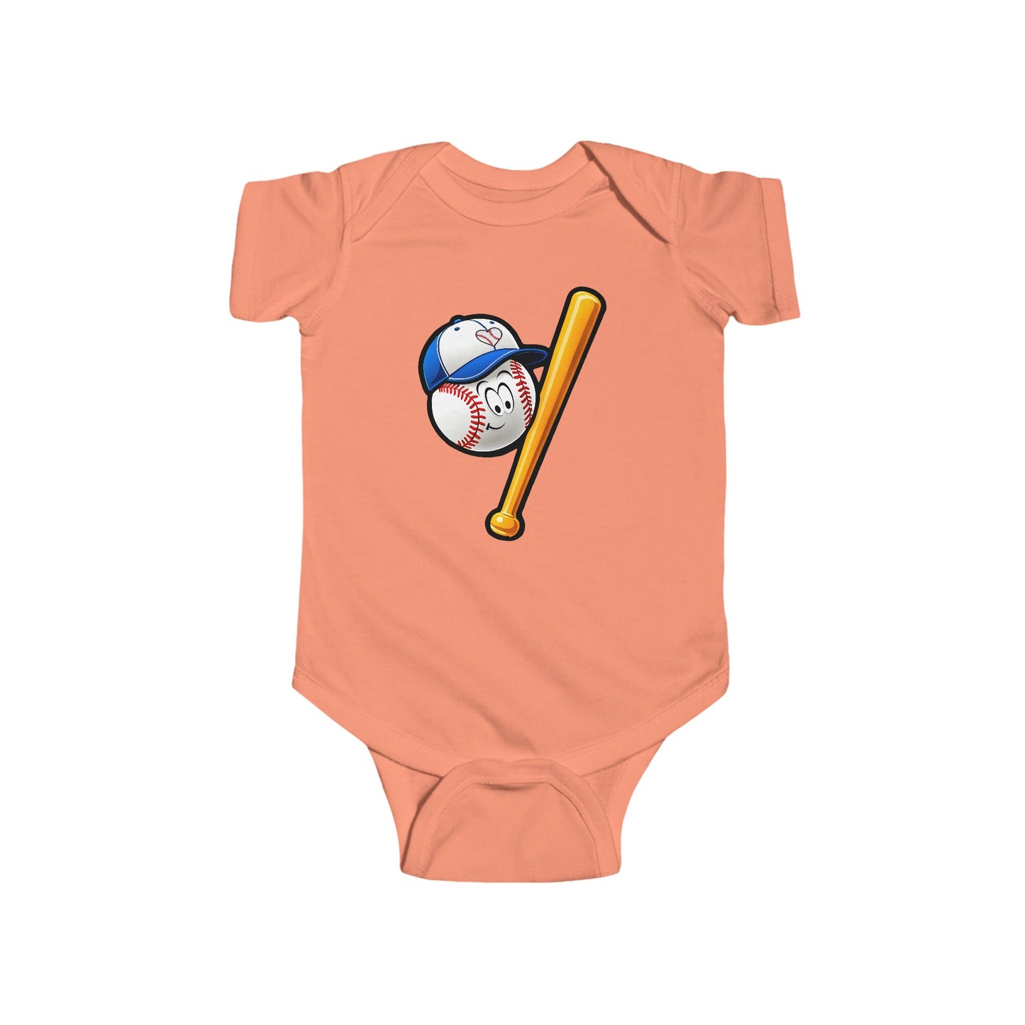 SLUGGER Infant Fine Jersey Bodysuit NB: 0 - 24 mo