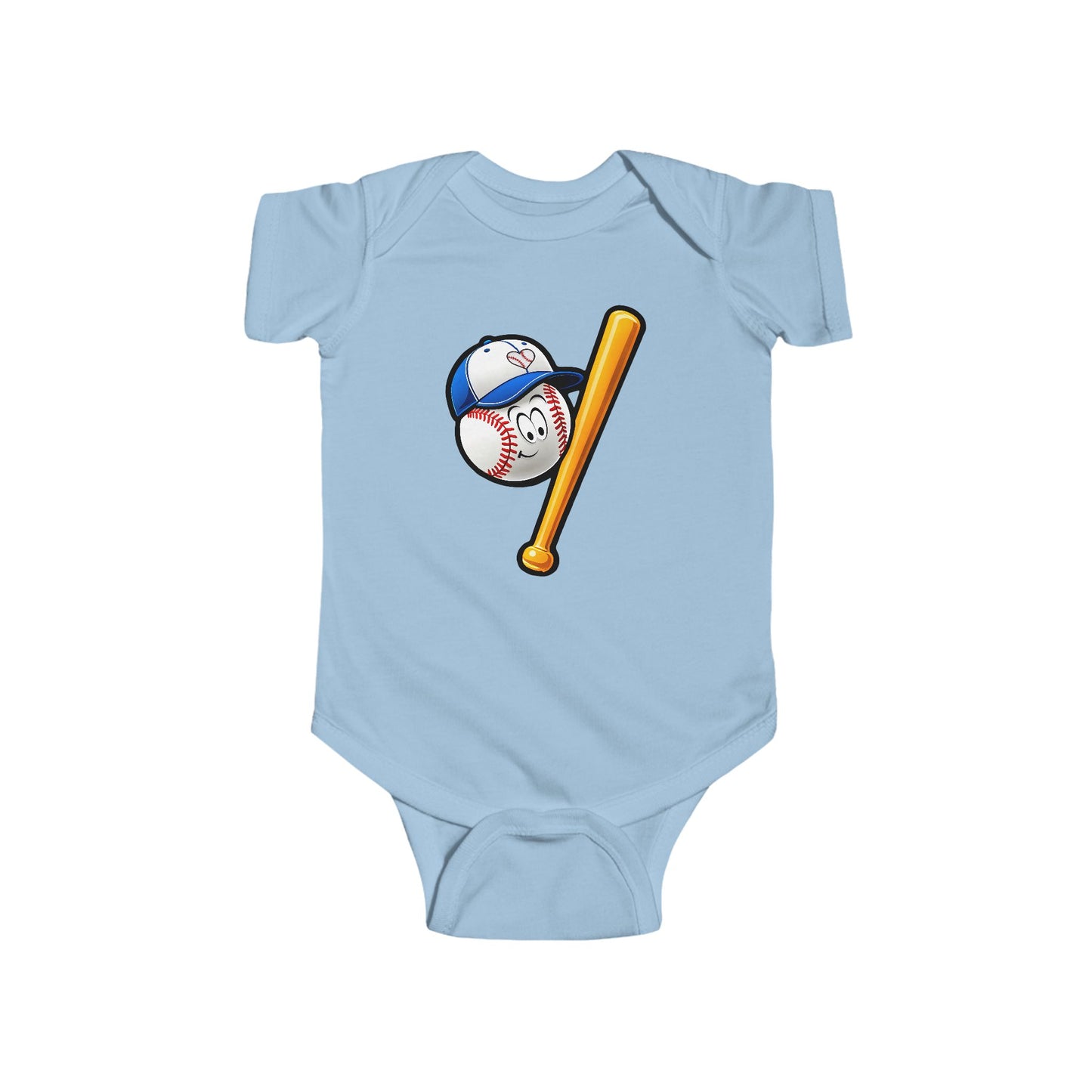 SLUGGER Infant Fine Jersey Bodysuit NB: 0 - 24 mo