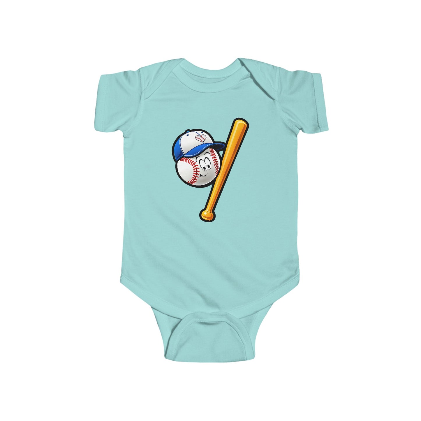 SLUGGER Infant Fine Jersey Bodysuit NB: 0 - 24 mo
