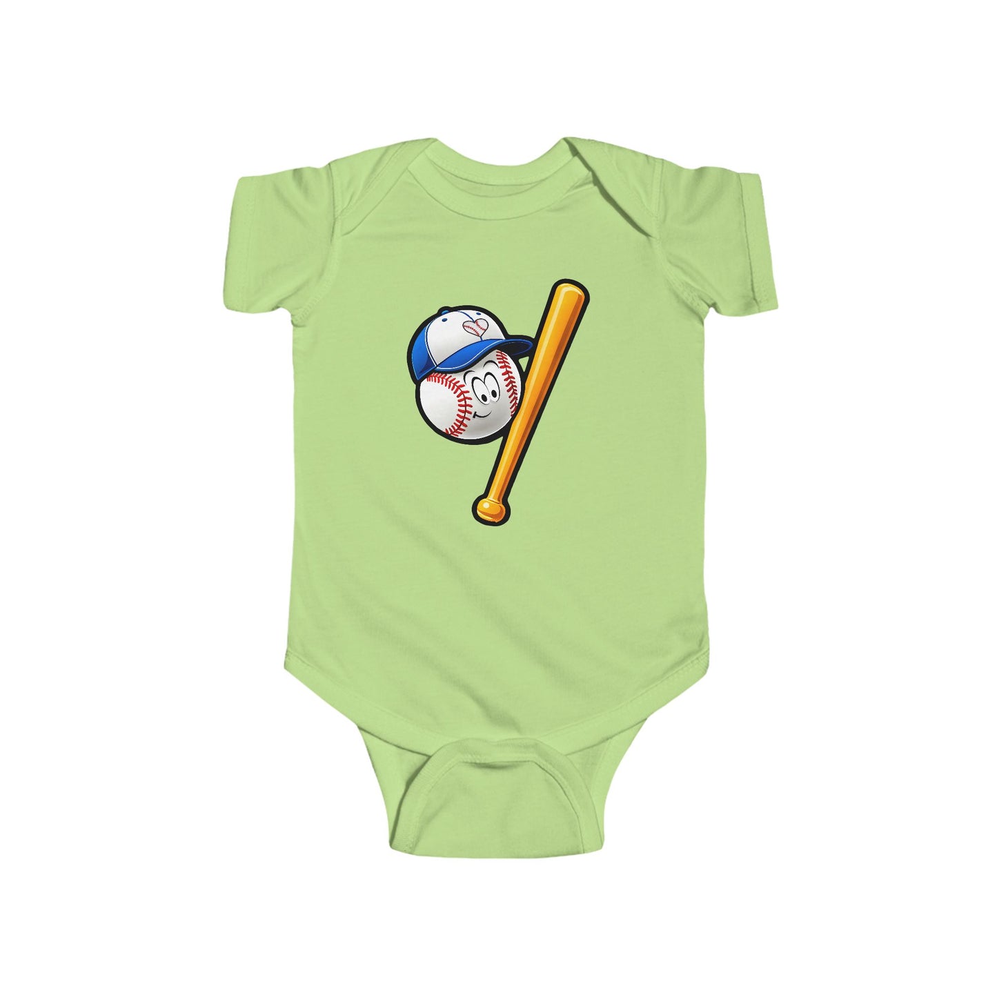 SLUGGER Infant Fine Jersey Bodysuit NB: 0 - 24 mo