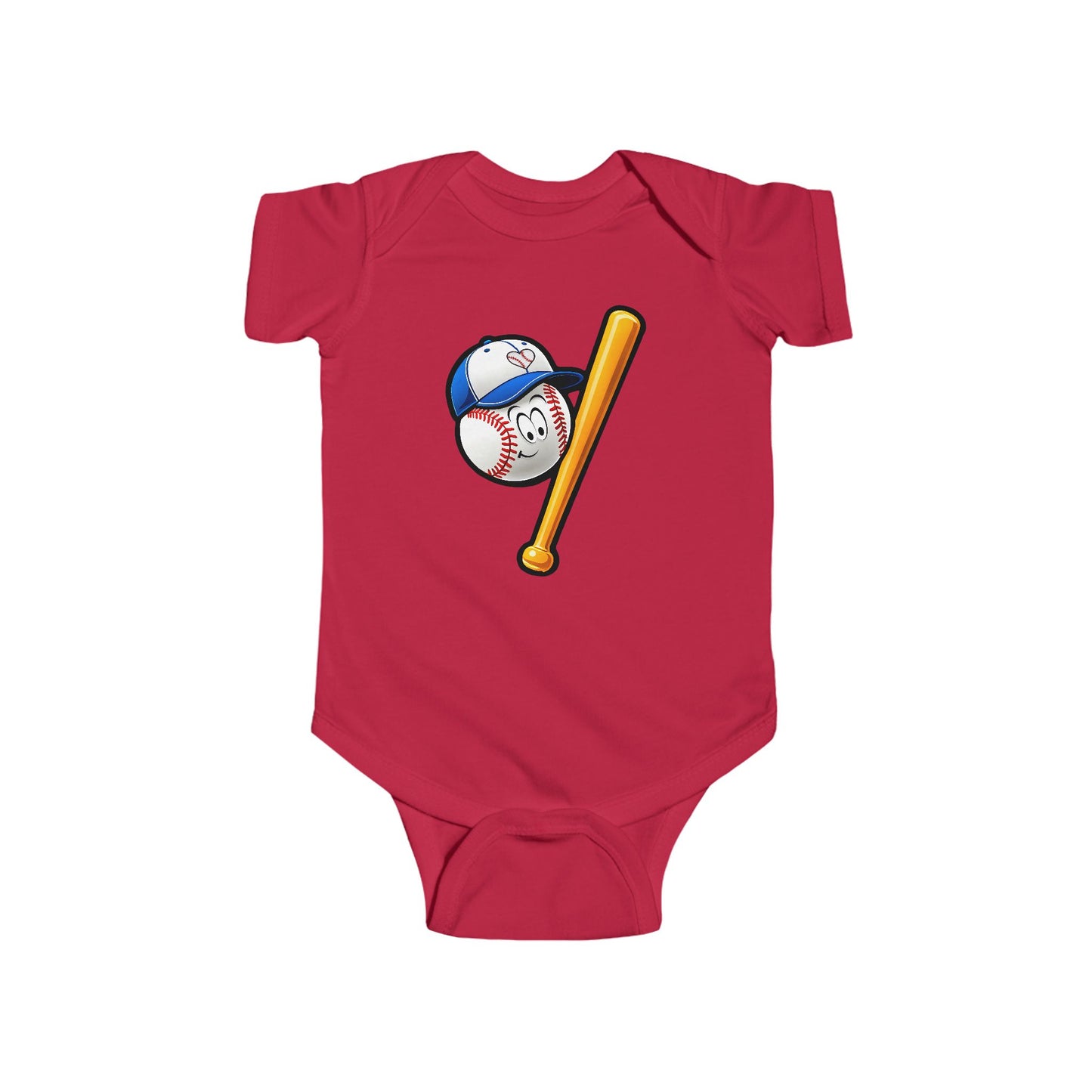 SLUGGER Infant Fine Jersey Bodysuit NB: 0 - 24 mo