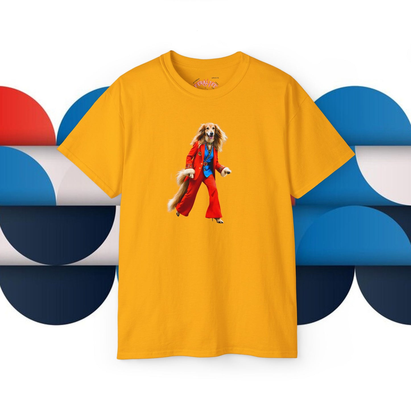GOLDEN- Camiseta Unisex de Algodón Ultra Fino
