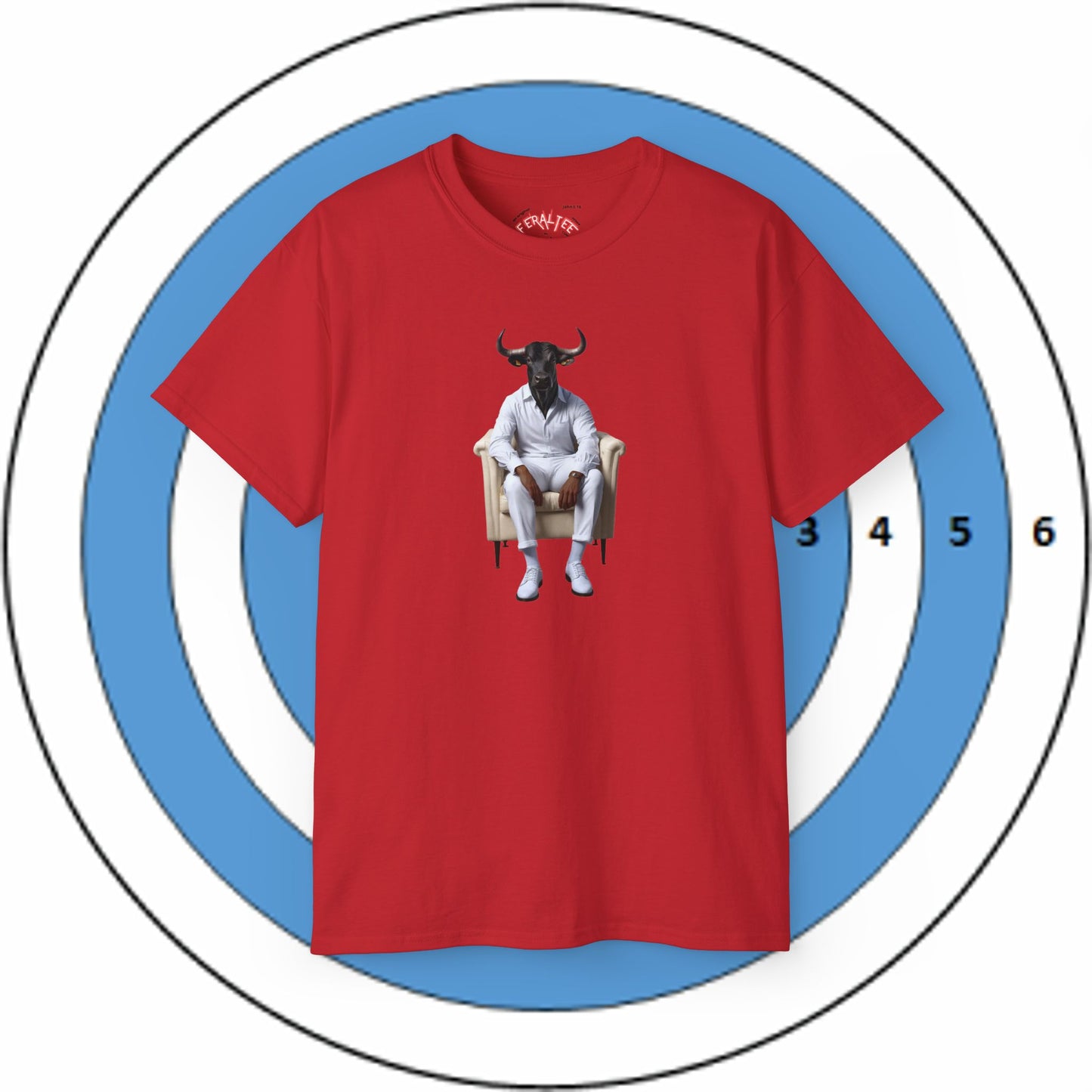 SITTING BULL - Camiesta Unisex de Algodón Ultrafino