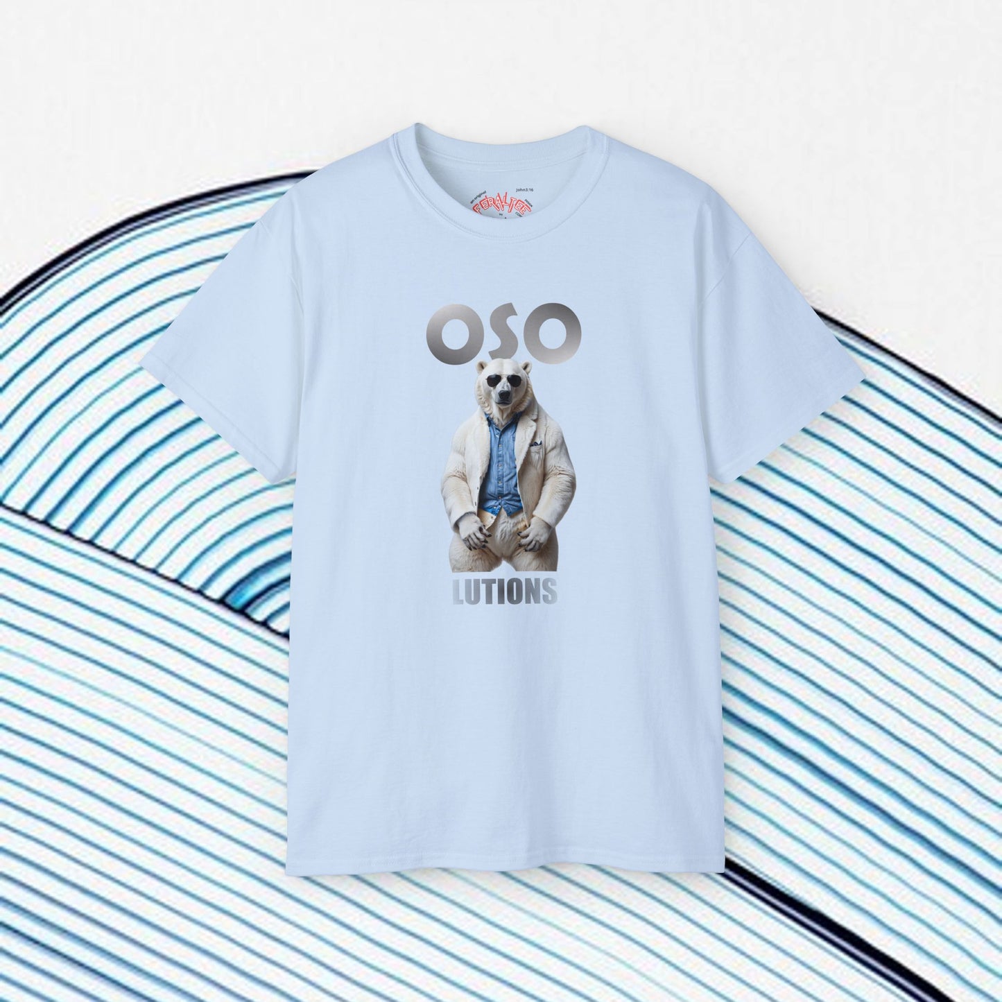 OSO-LUTIONS- Camiseta Unisex de Algodón Ultra Suave
