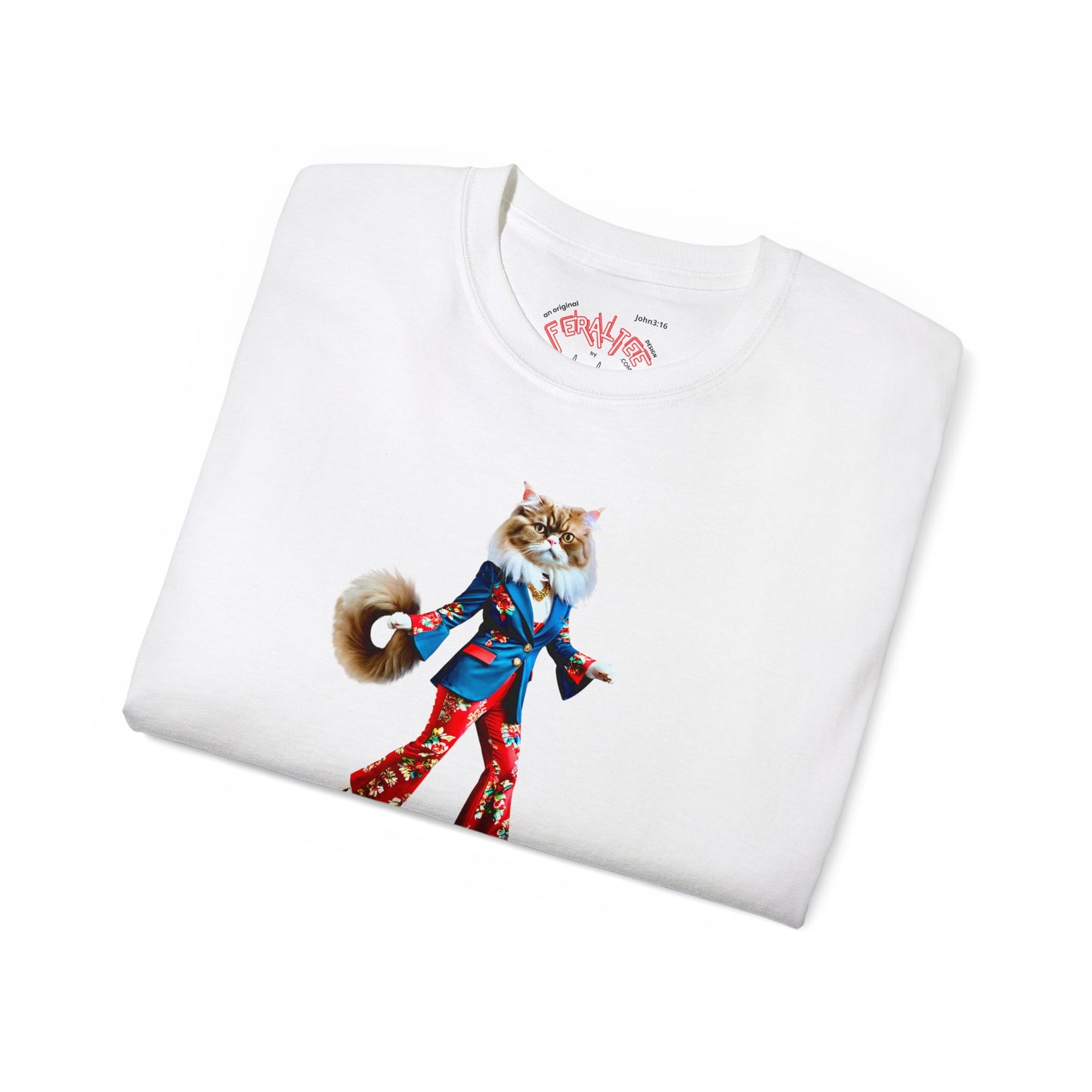 PURRR-FECT- Camiseta Unisex de Algodón Ultrafino